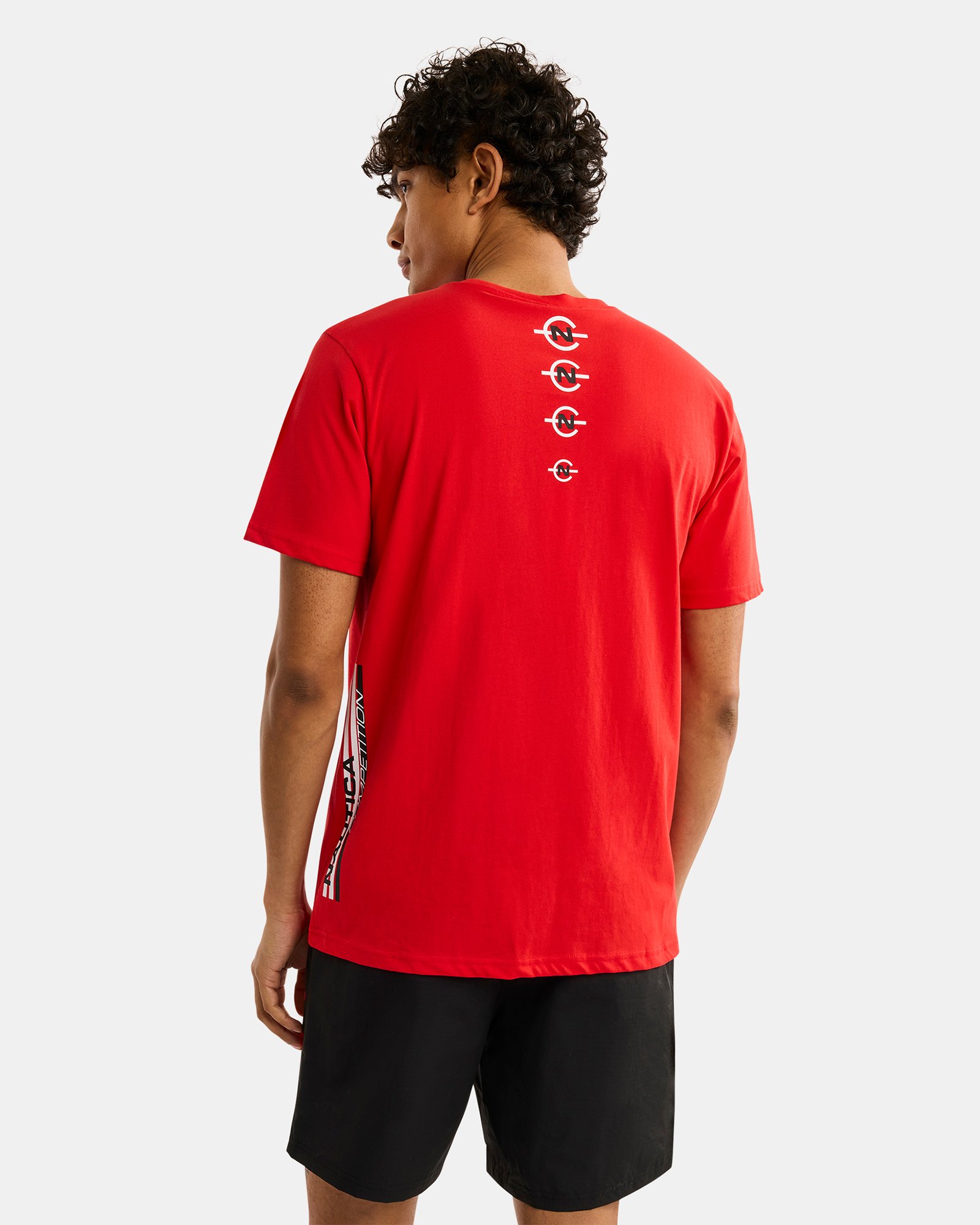 Mens Nautica Competition Cork Tee