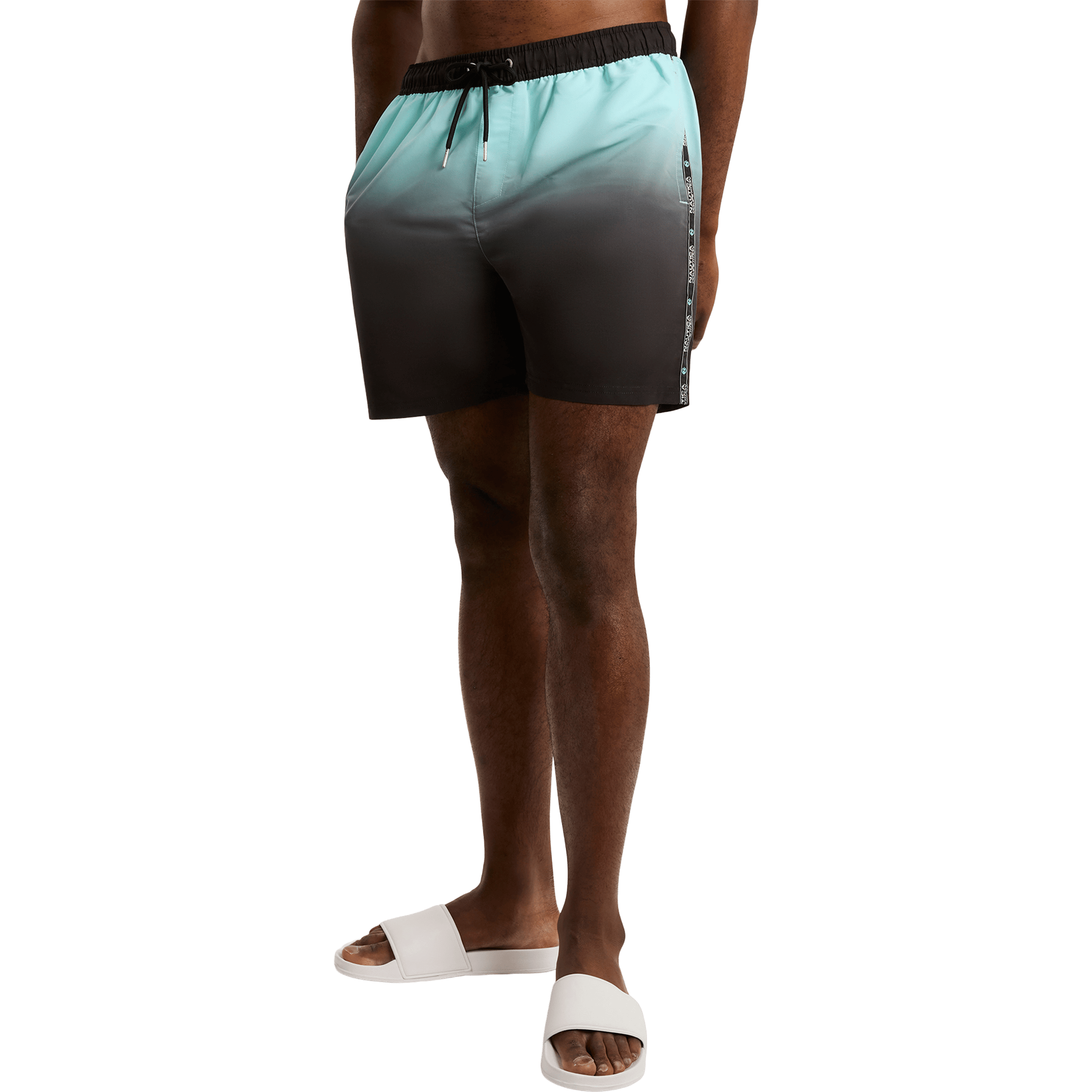 Mens Nautica Woven Tape 6" Shorts