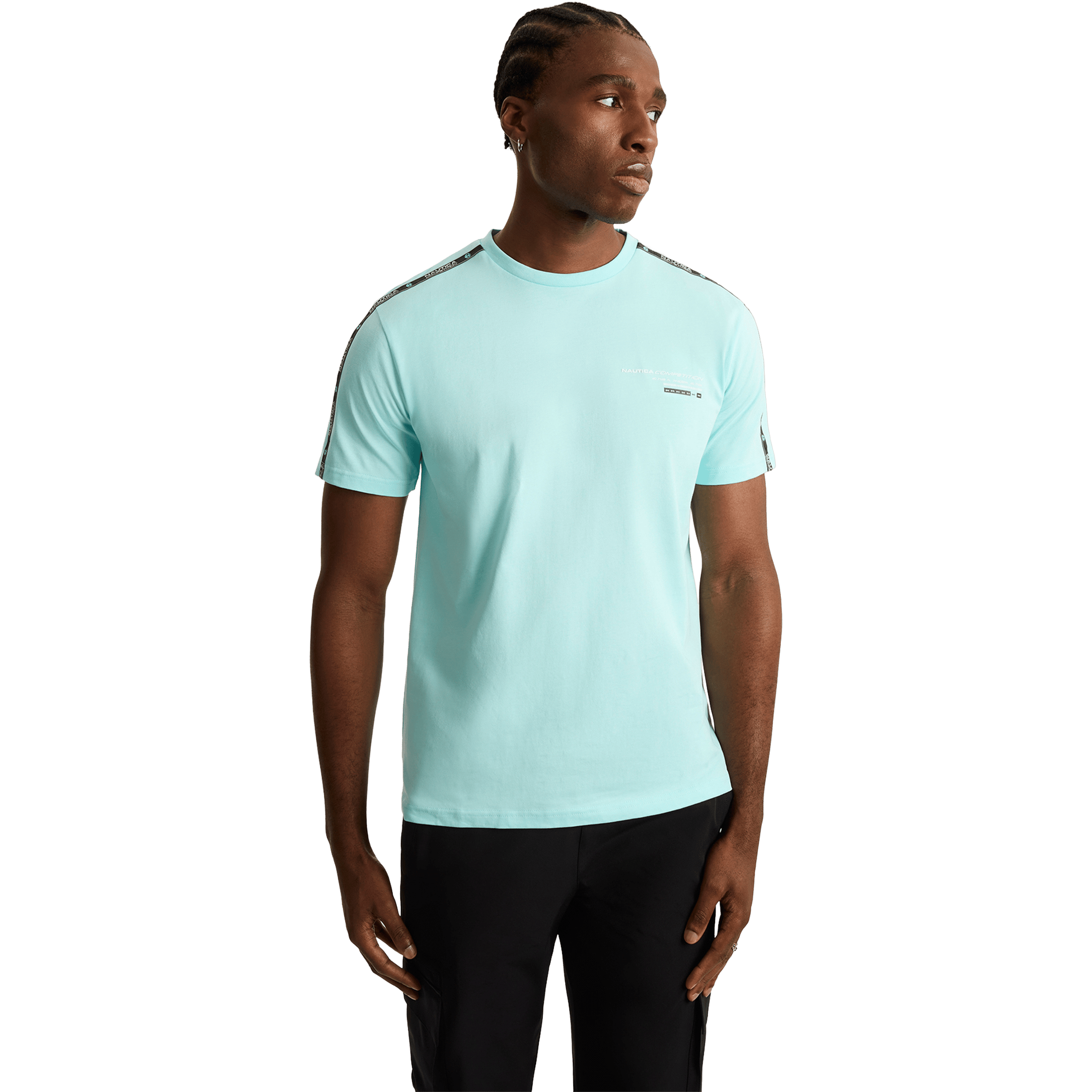 Mens Nautica Tape Tee