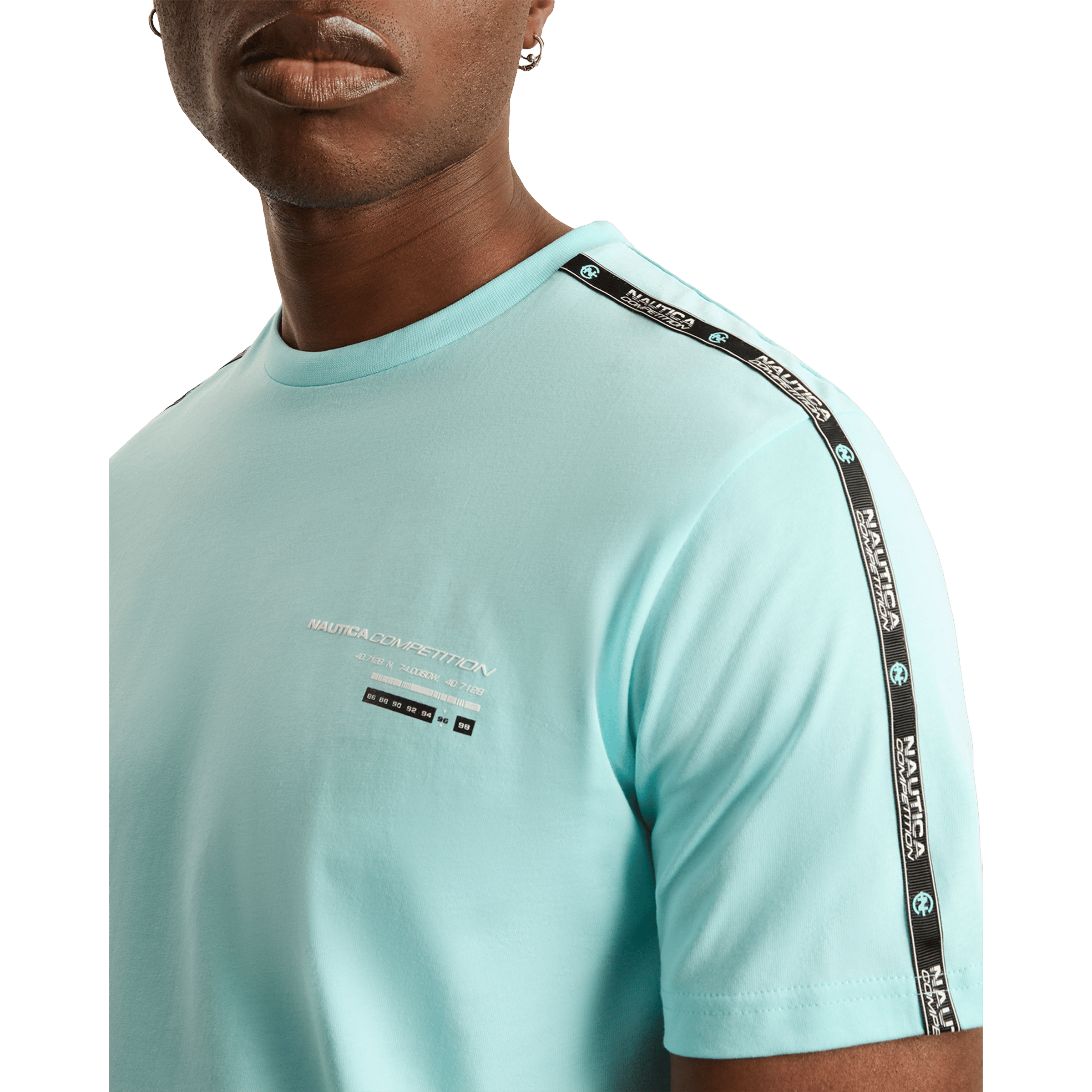 Mens Nautica Tape Tee