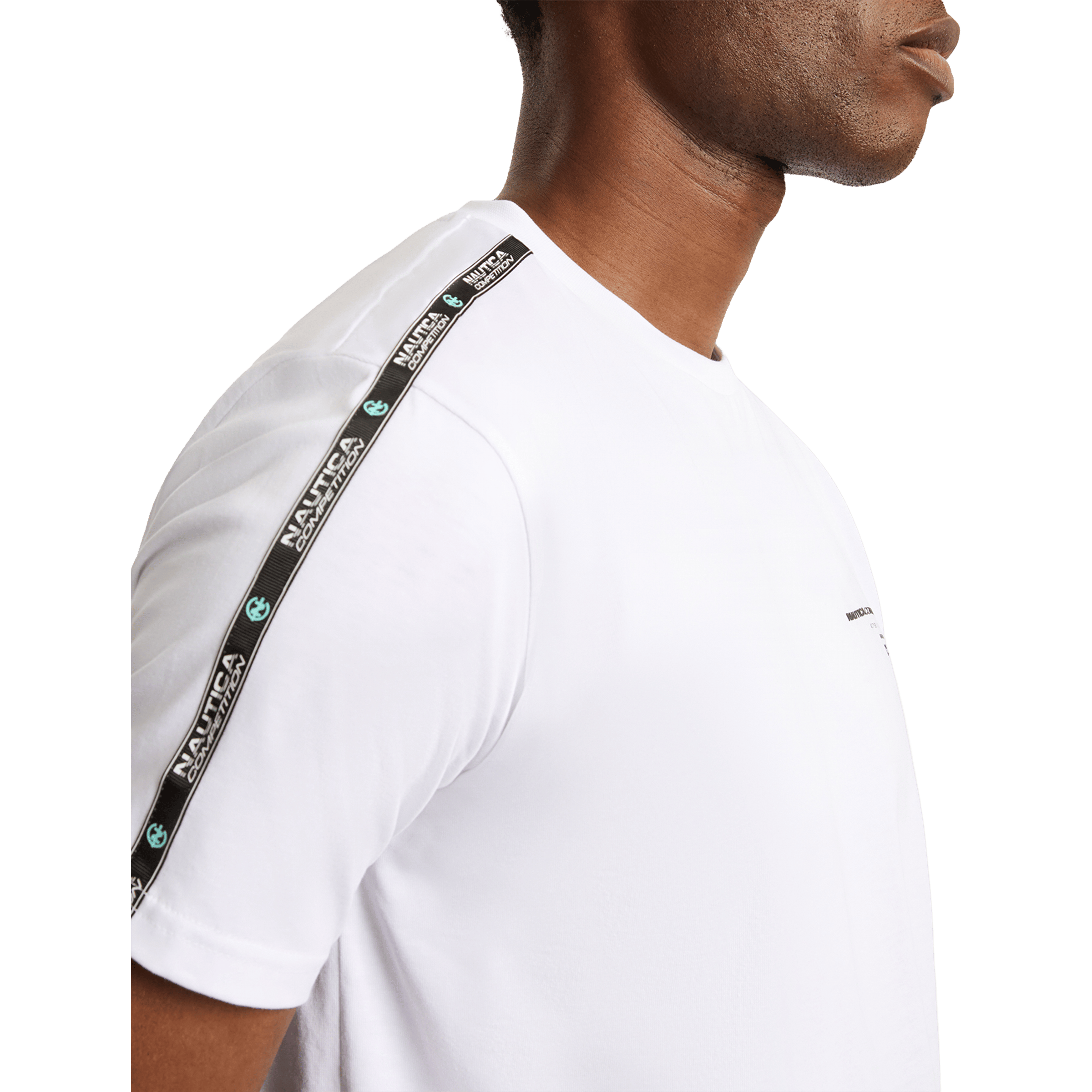 Mens Nautica Tape Tee