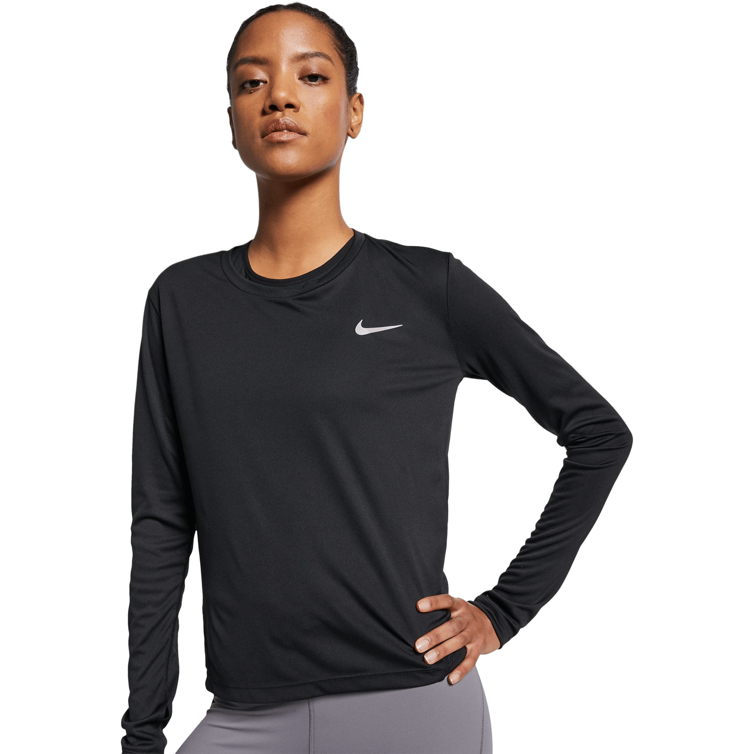Womens Nike Miler (Long Sleeve) Running Top