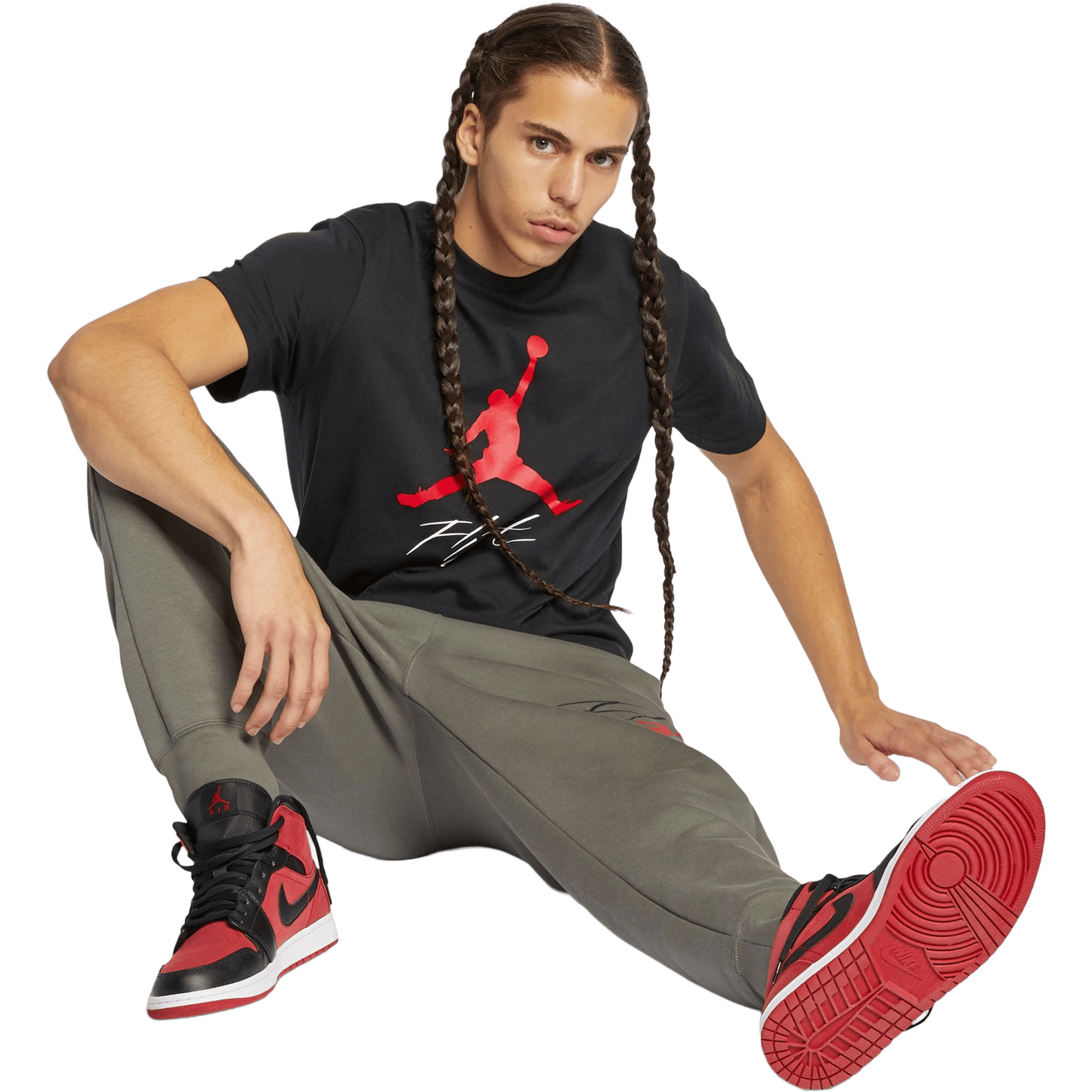 Mens Nike Jordan Jumpman Flight Tee