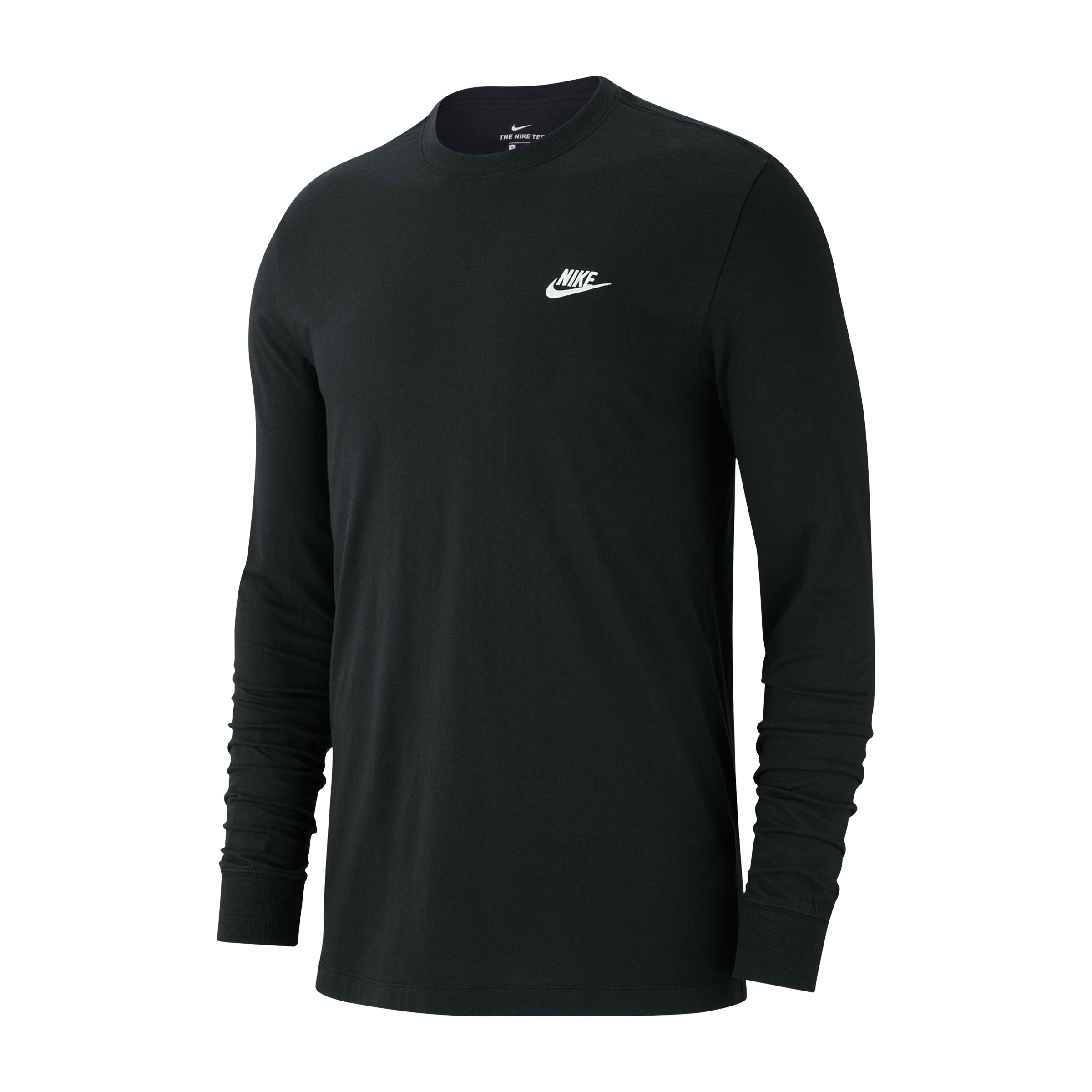 Mens Nike Sportswear Club Long-Sleeve Tee
