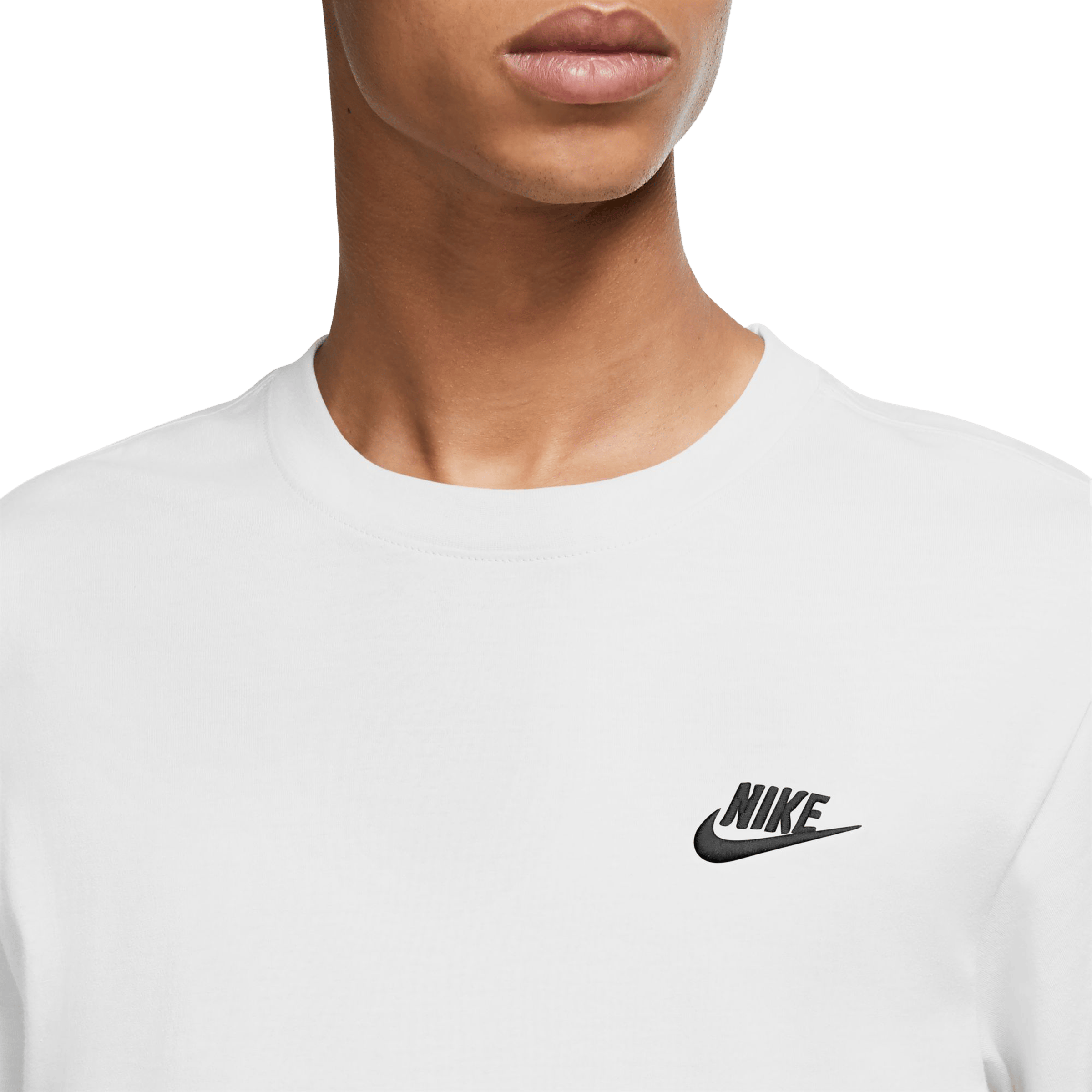 Mens Nike Sportswear Club Long-Sleeve Tee