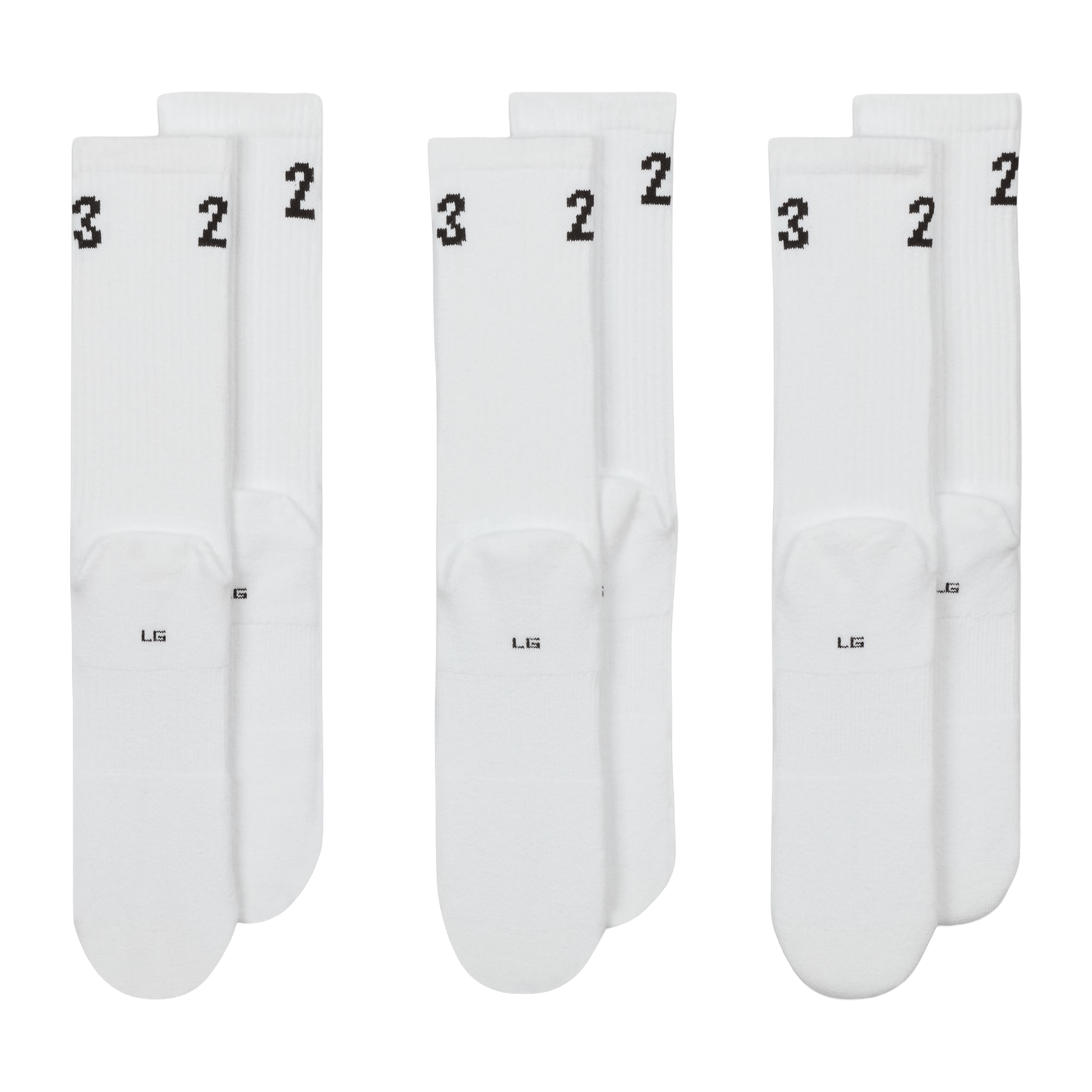 Unisex Nike (3pk) Jordan Essentials Crew Socks