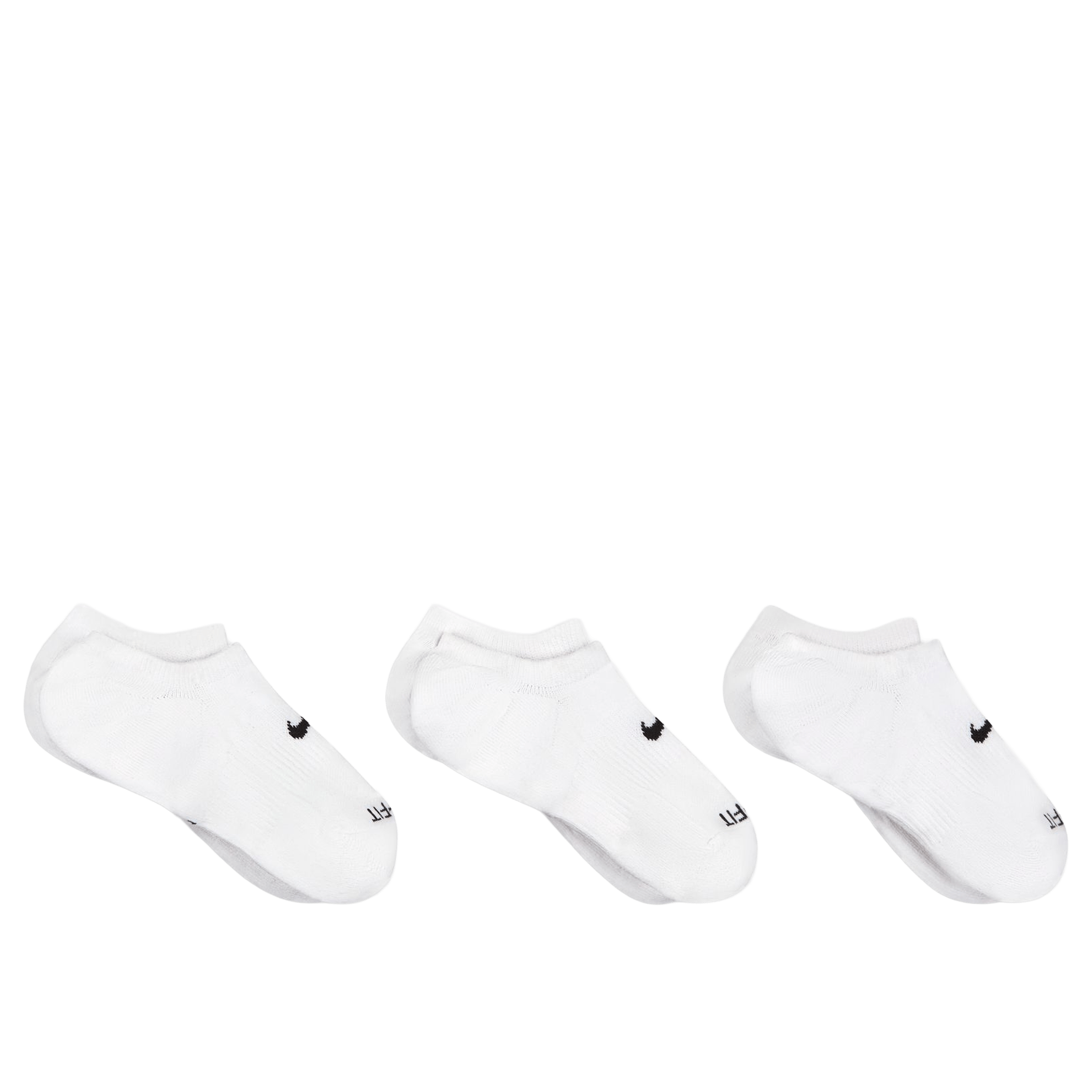 Unisex Nike (3pk) Everyday Plus Cushioned Training Footie Socks