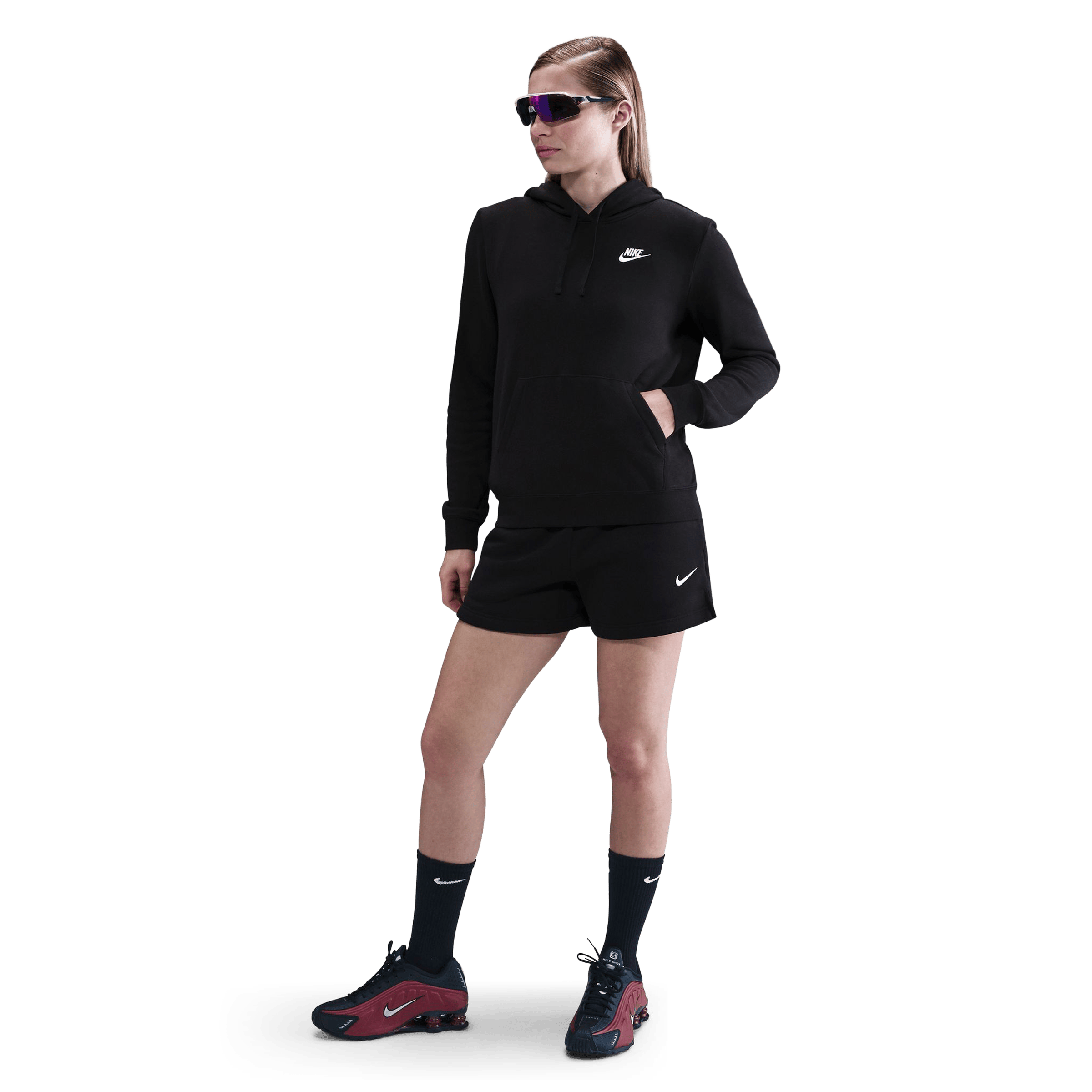 Womens Nike Sportswear Club Fleece Pullover Hoodie