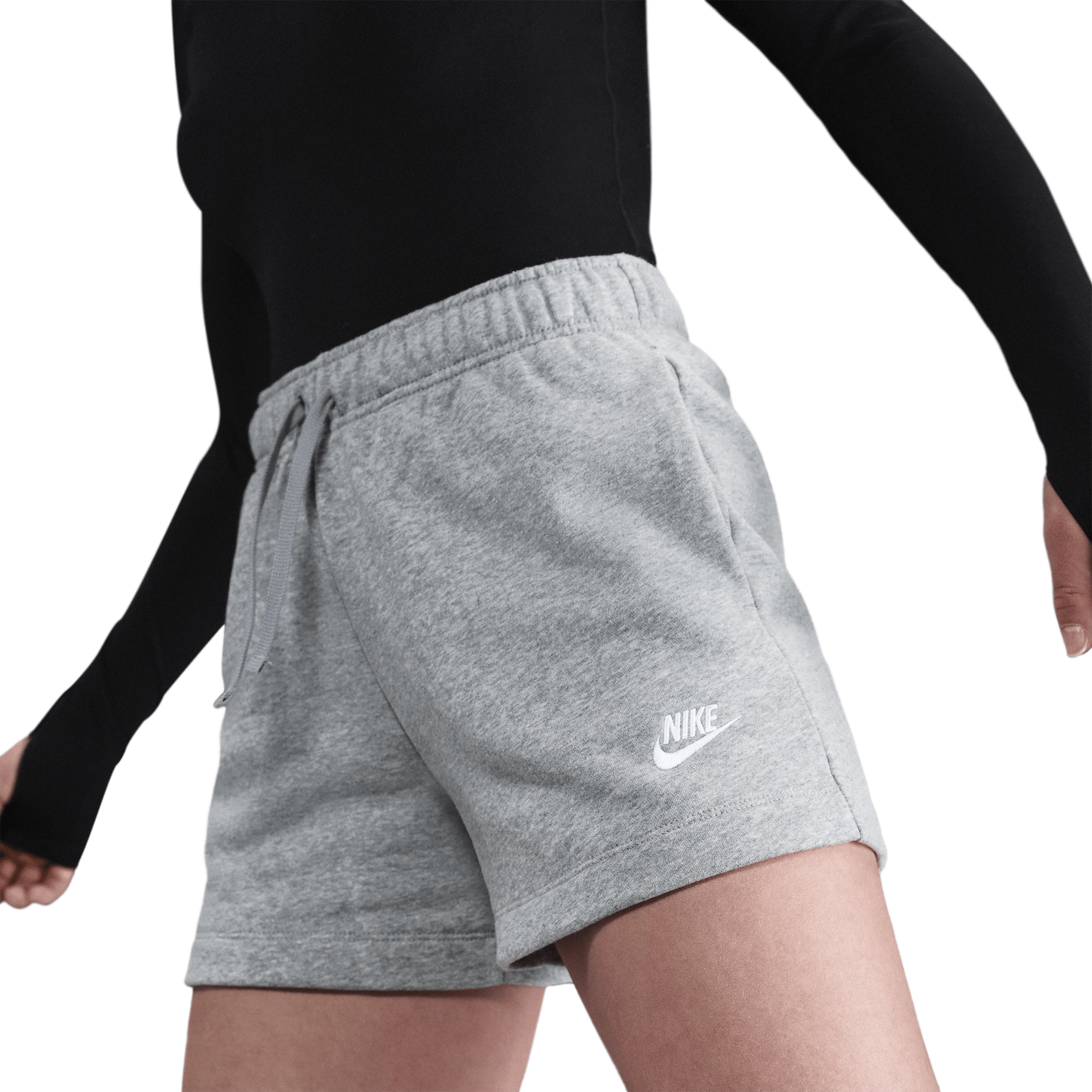 Womens Nike Mid-Rise Fleece Shorts