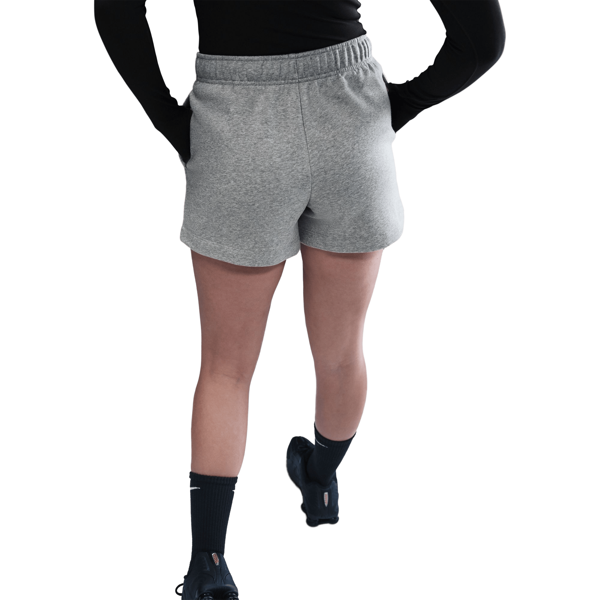 Womens Nike Mid-Rise Fleece Shorts