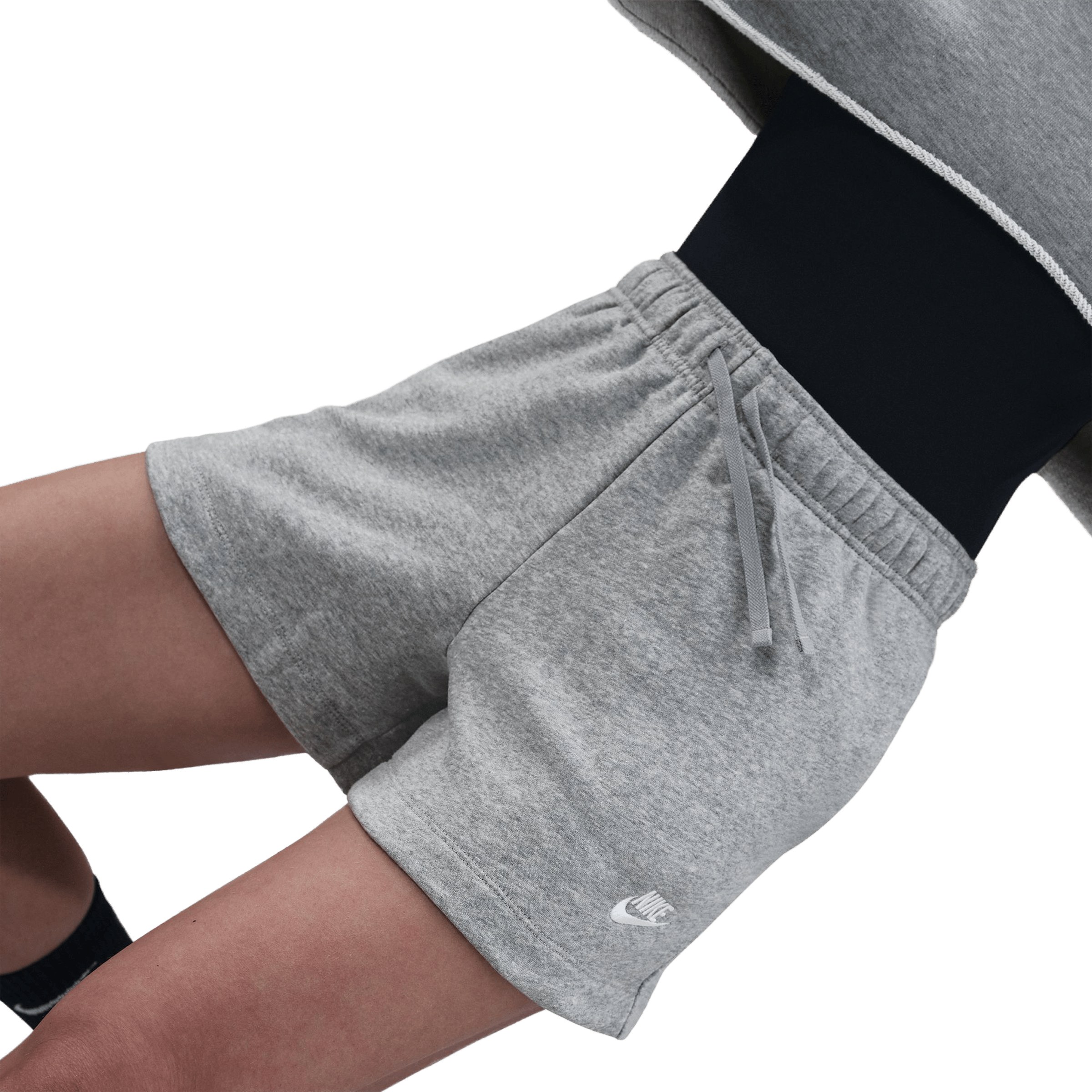 Womens Nike Mid-Rise Fleece Shorts