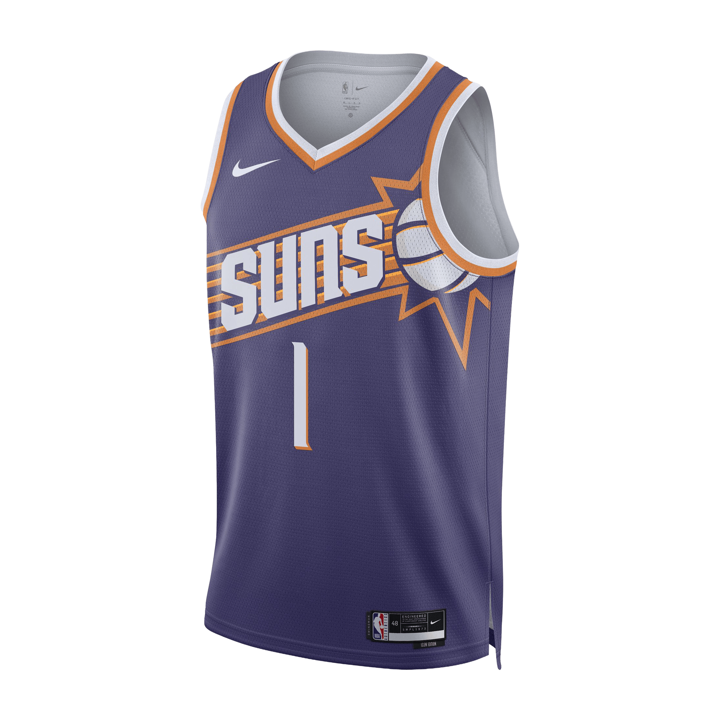 Mens Nike Phoenix Suns Icon Edition 23 NBA Basketball Jersey
