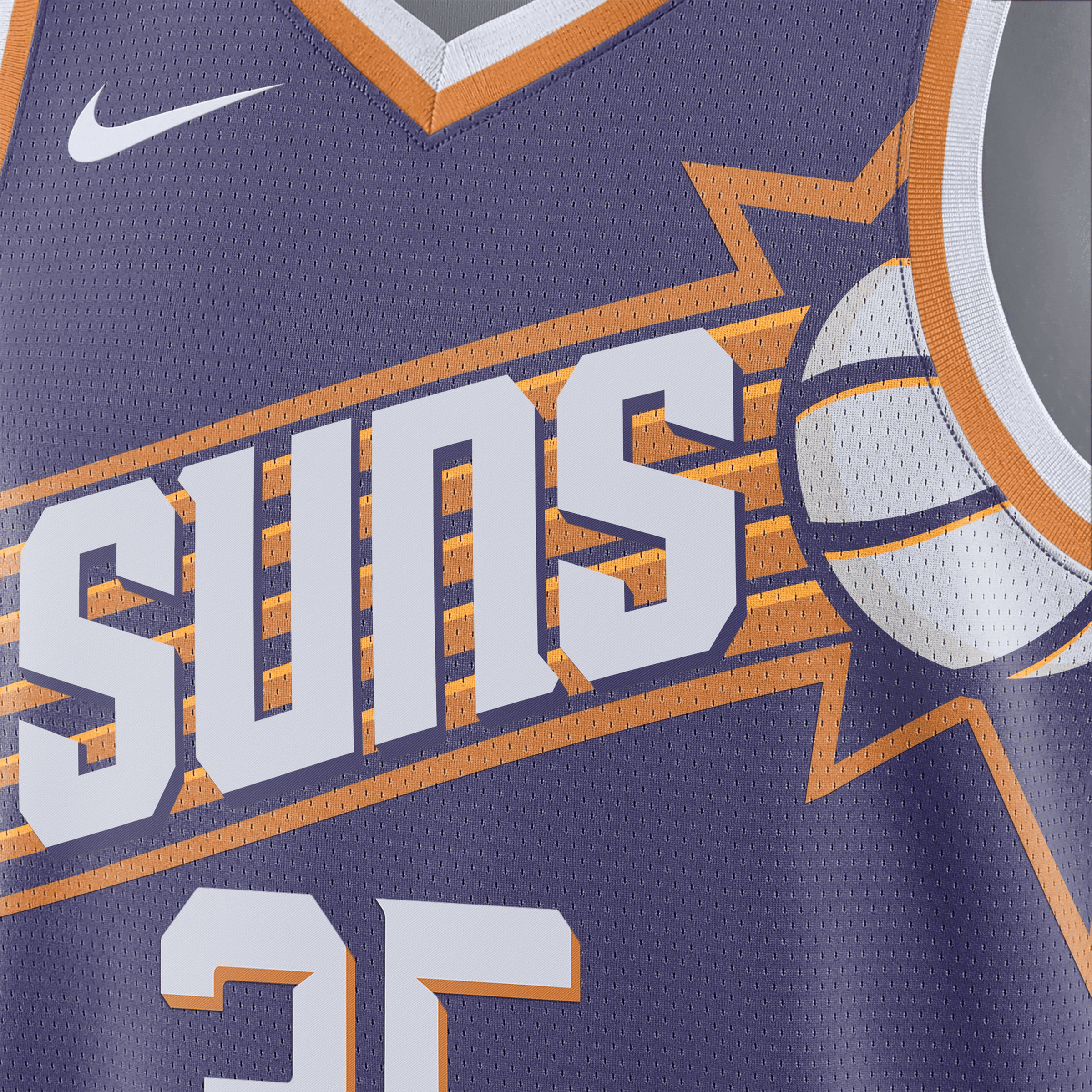 Mens Nike Phoenix Suns Icon Edition 23 NBA Basketball Jersey