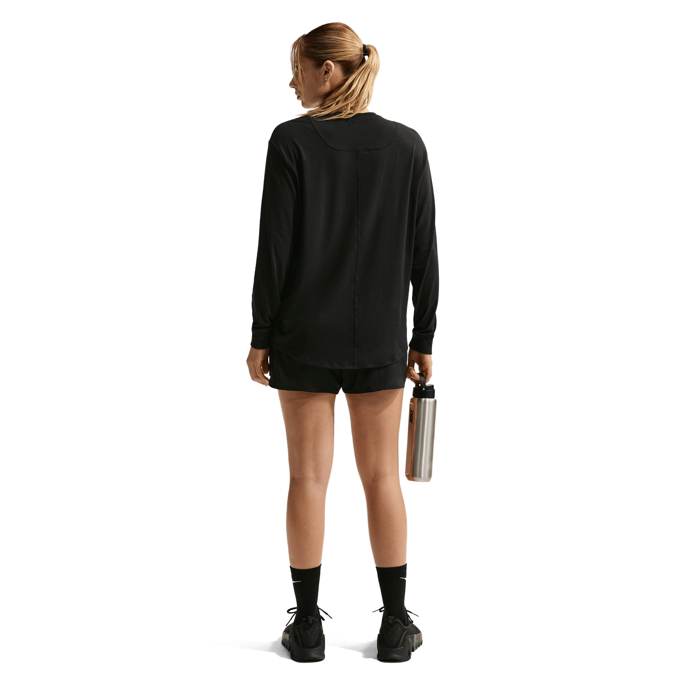 Womens Nike One Dri-FIT Mid-Rise (3") Brief-Lined Shorts