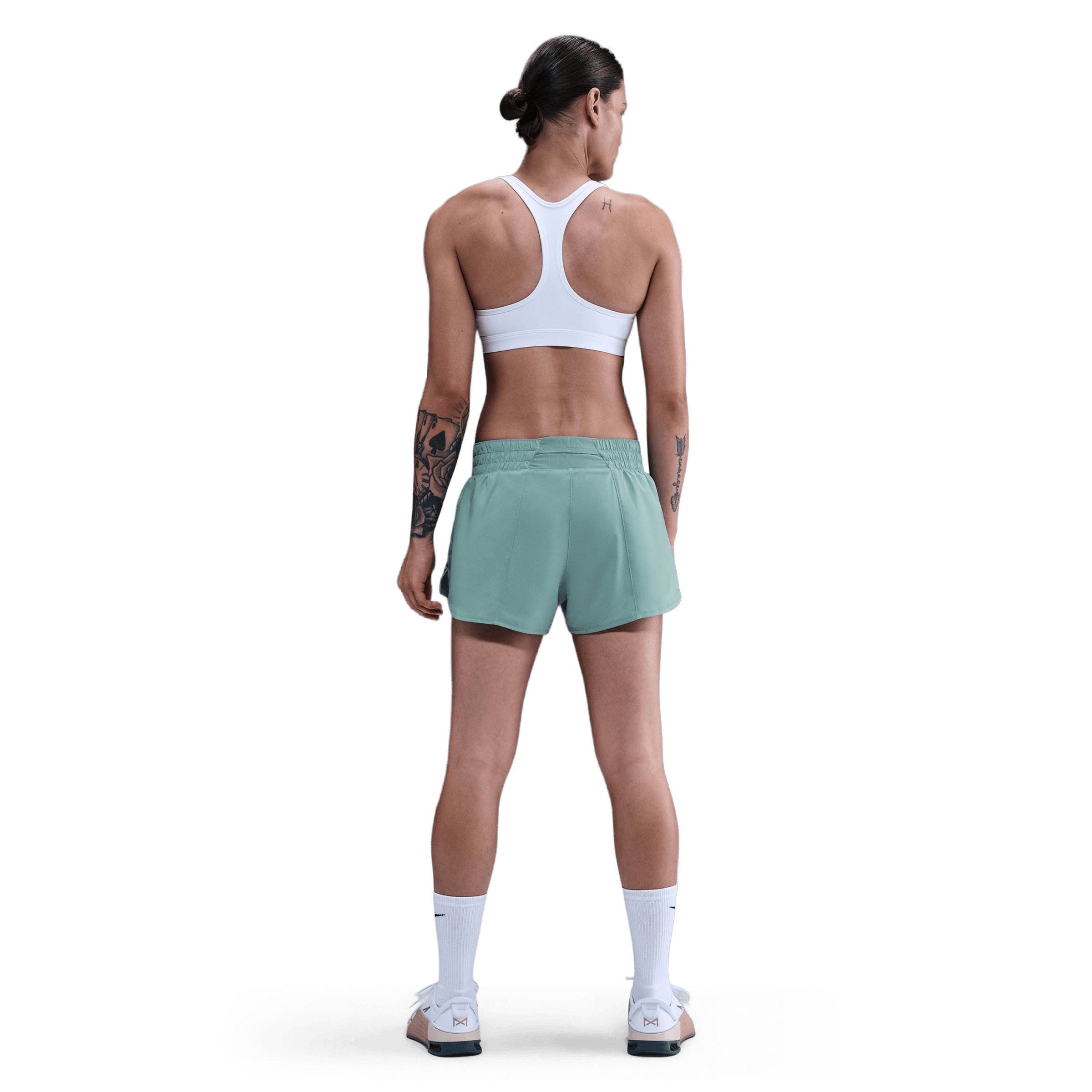 Womens Nike One Dri-FIT Mid-Rise (3") 2-in-1 Shorts