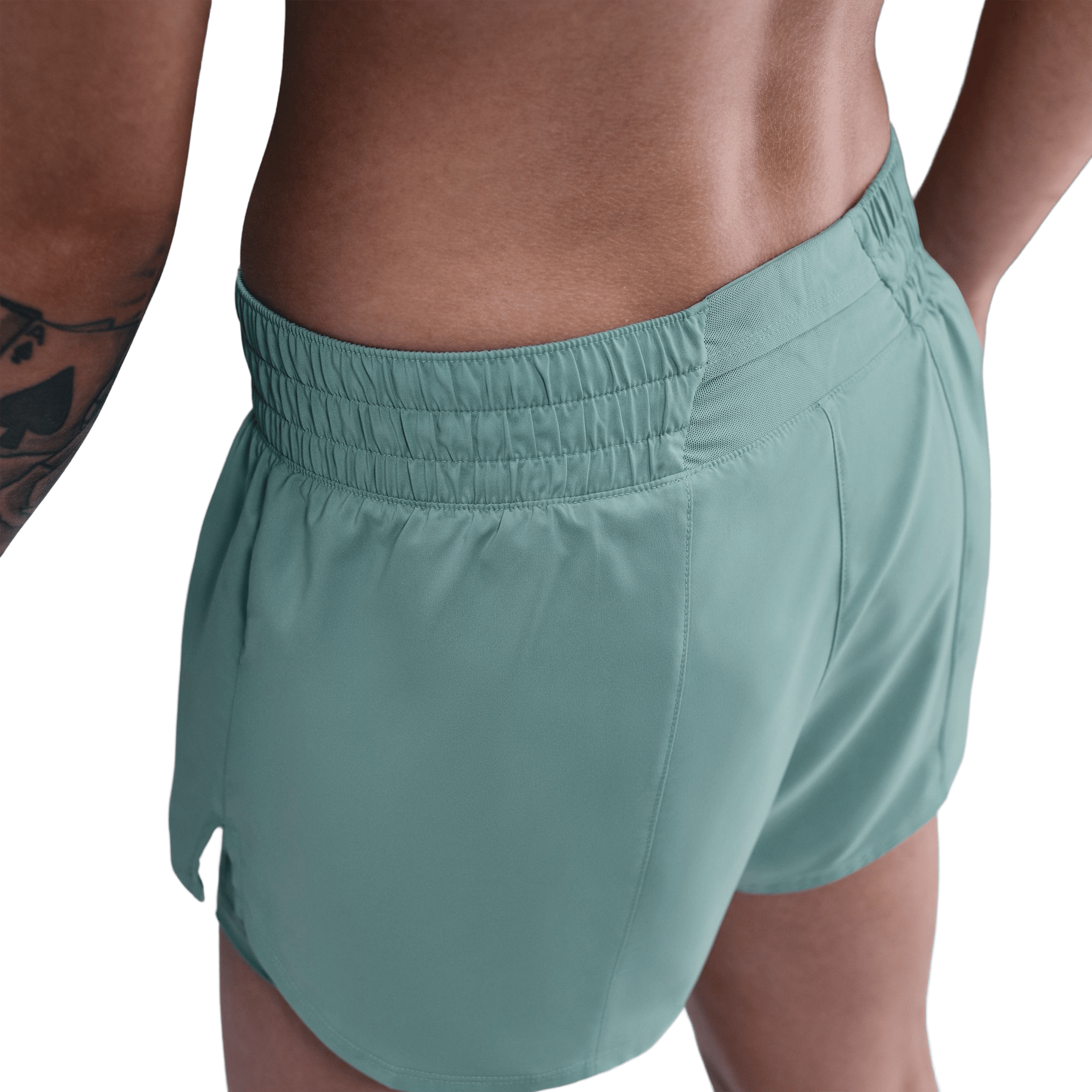 Womens Nike One Dri-FIT Mid-Rise (3") 2-in-1 Shorts