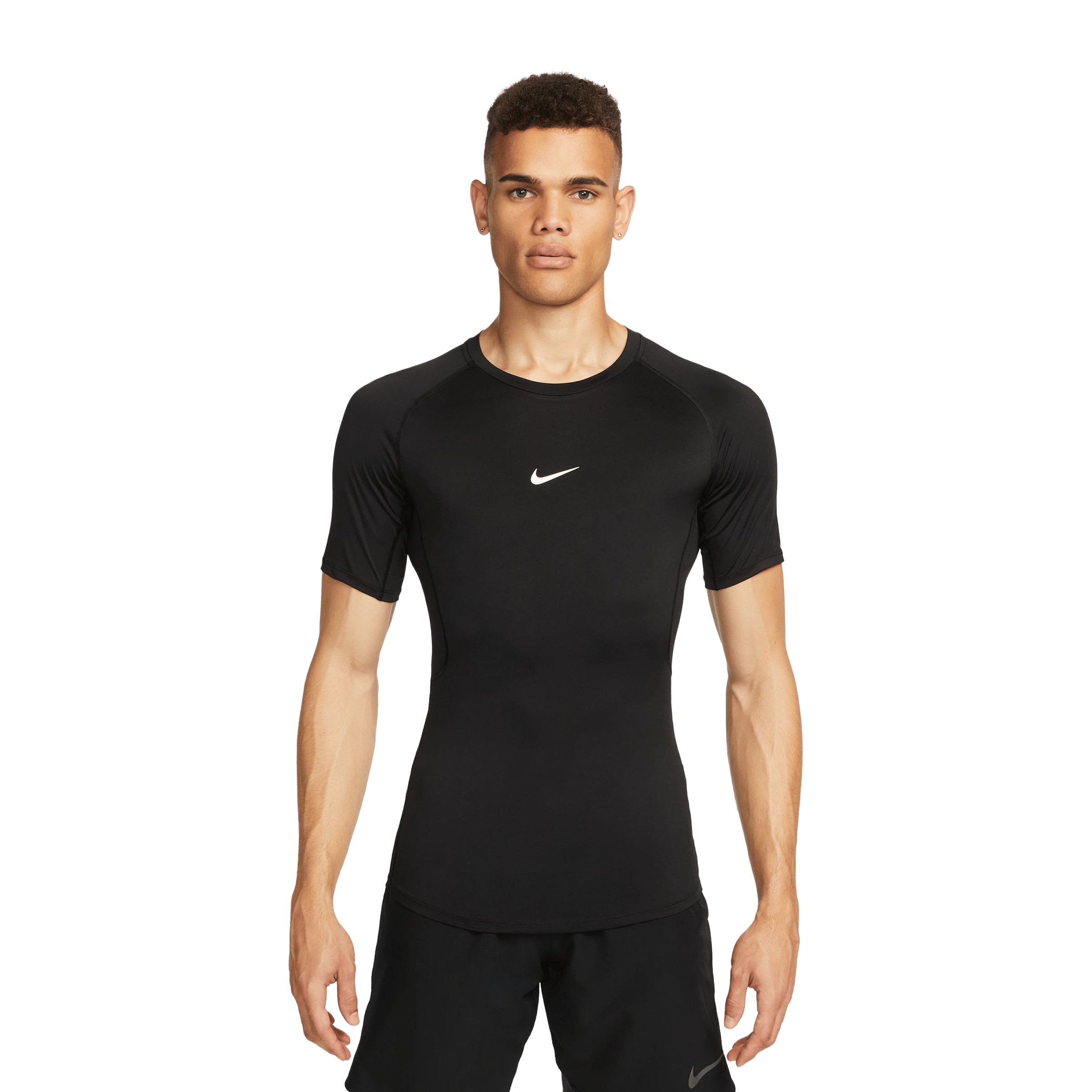 Mens Nike Pro Dri-FIT Tight Short Sleeve Fitness Top
