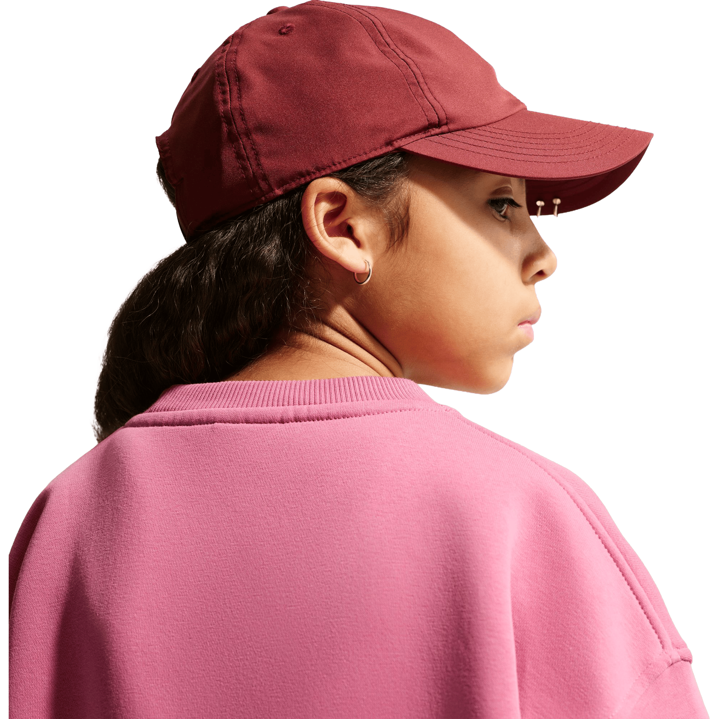Kids Nike Sportswear Club (Older Kids) Fleece Oversized Sweatshirt