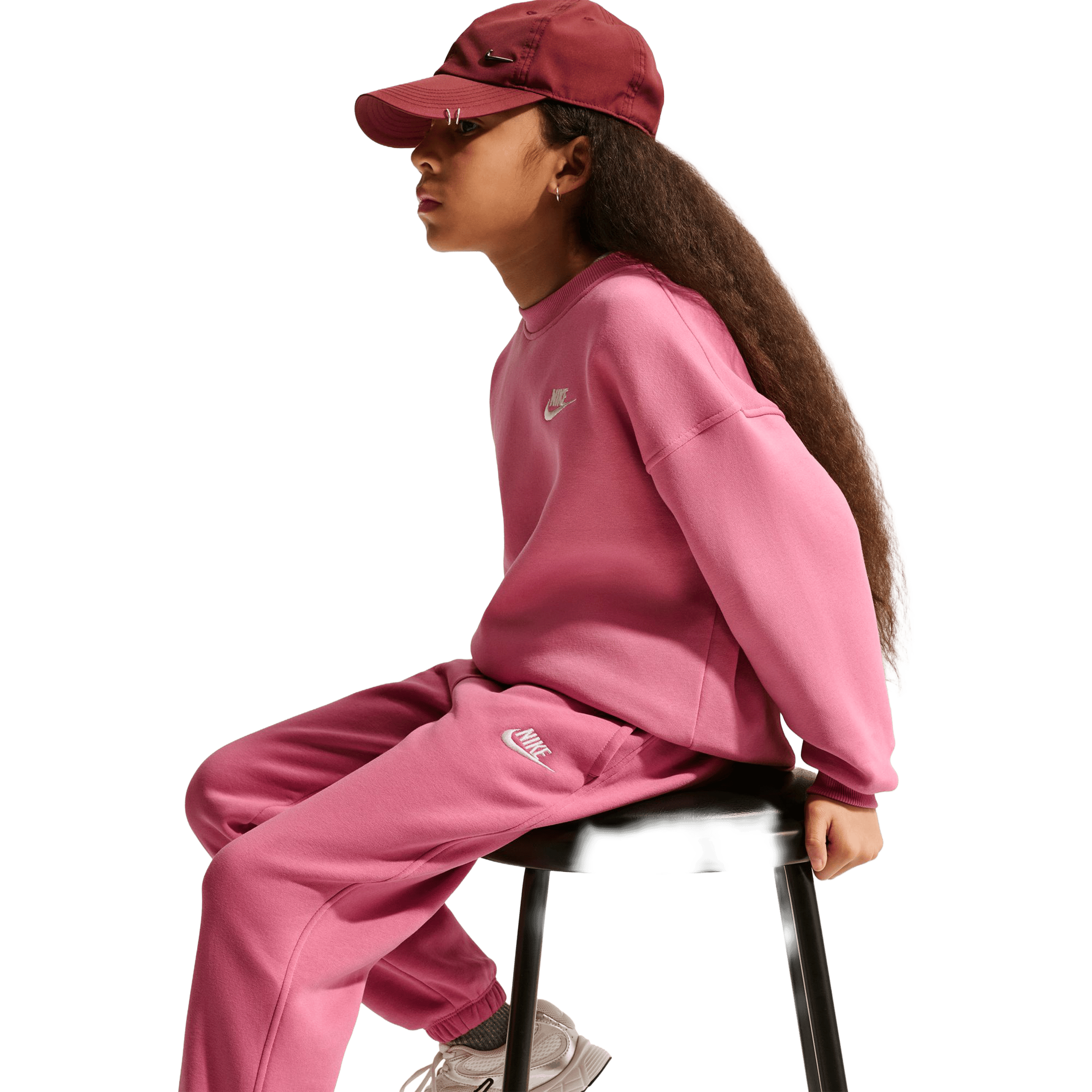 Kids Nike Sportswear Club Fleece Loose Trousers