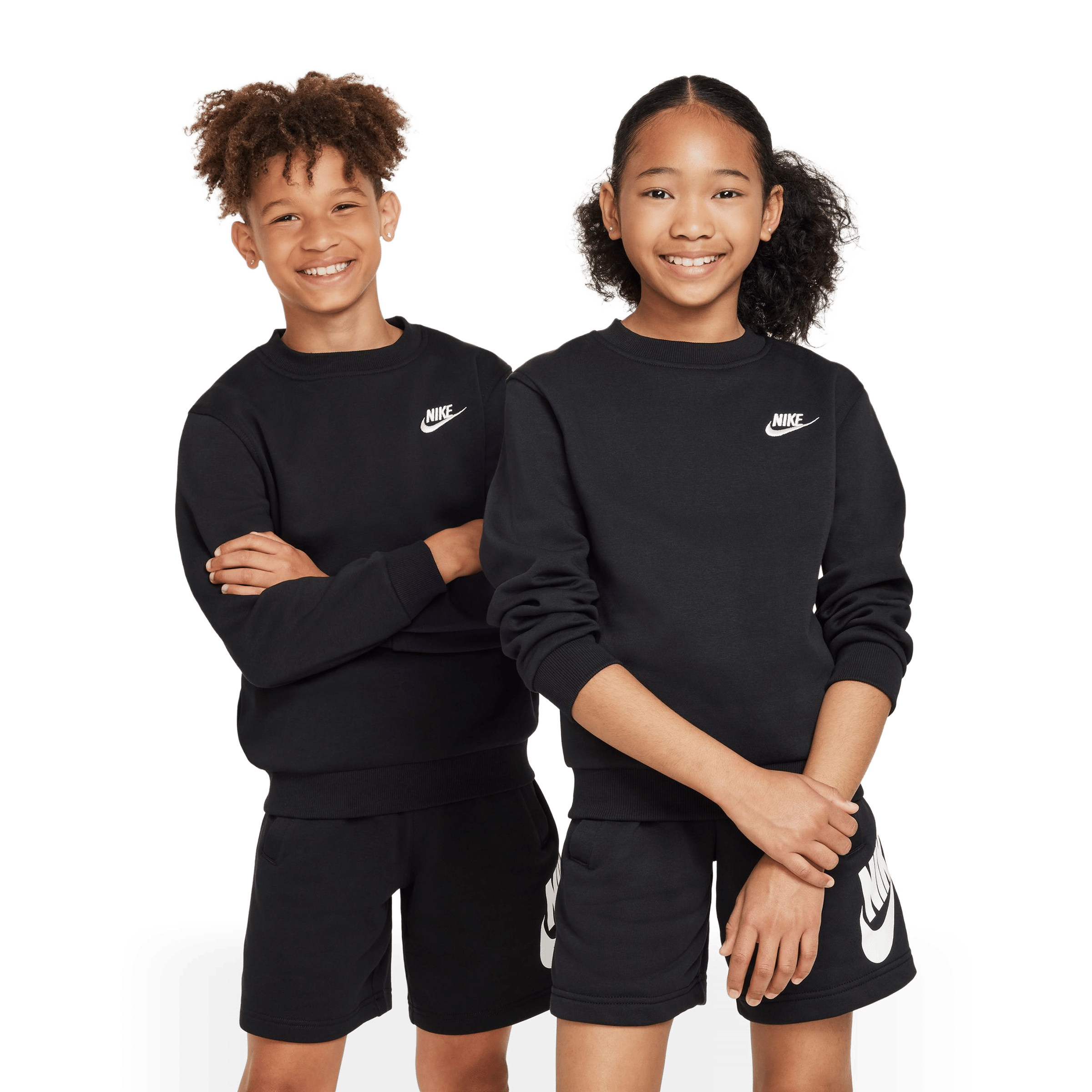 Kids Nike Sportswear Club (Older Kids) Fleece Sweatshirt