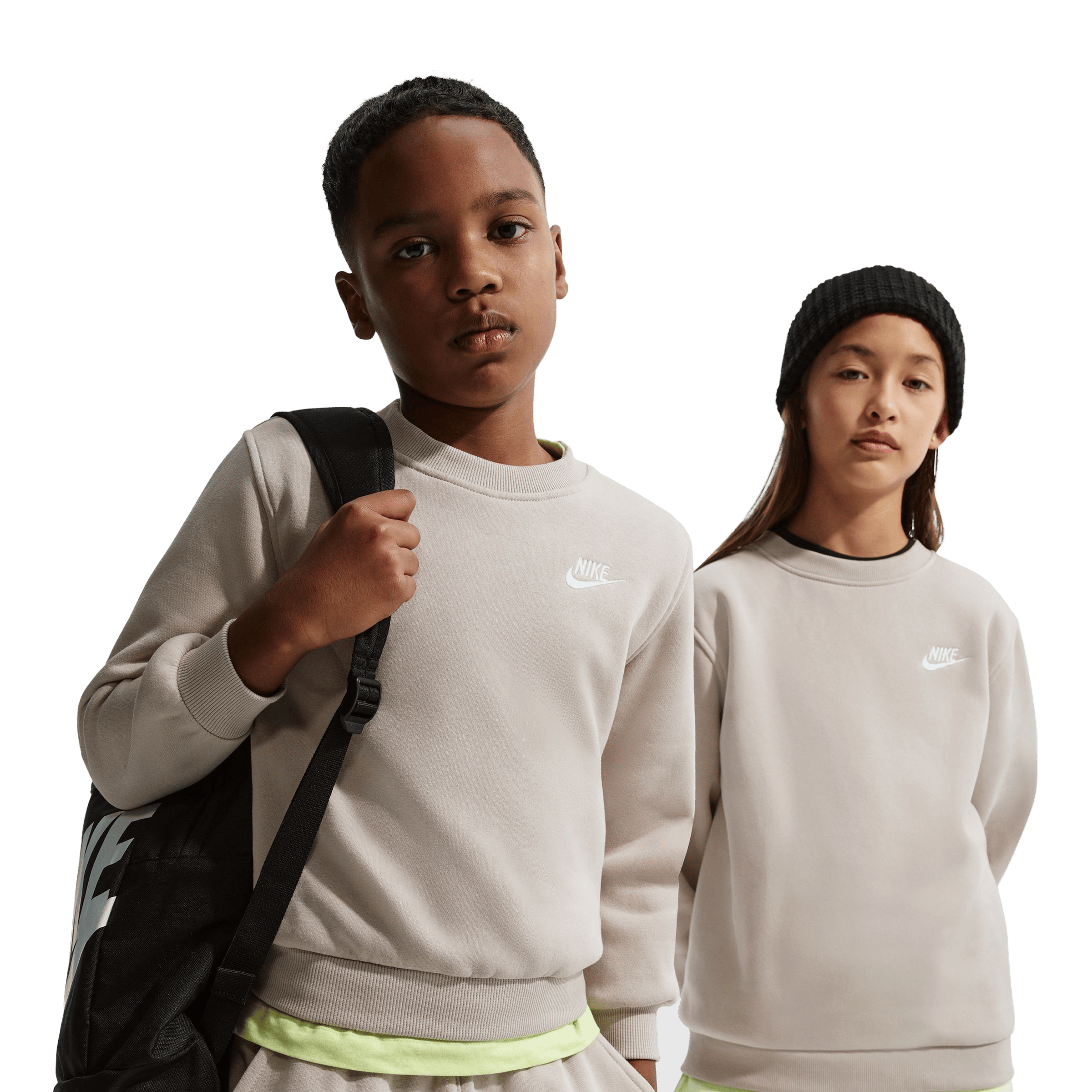 Kids Nike Sportswear Club (Older Kids) Fleece Sweatshirt
