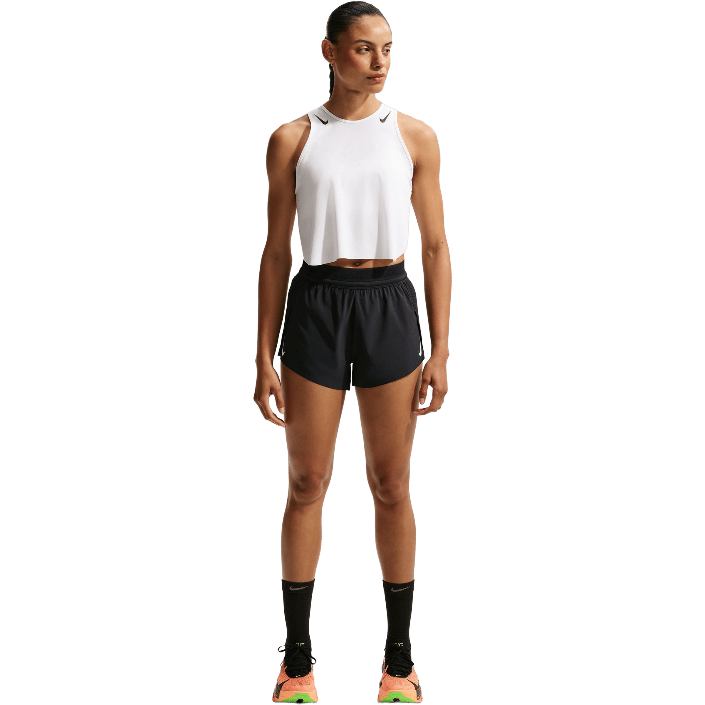 Womens Nike Aeroswift ADV Mid-Rise (3") Running Shorts