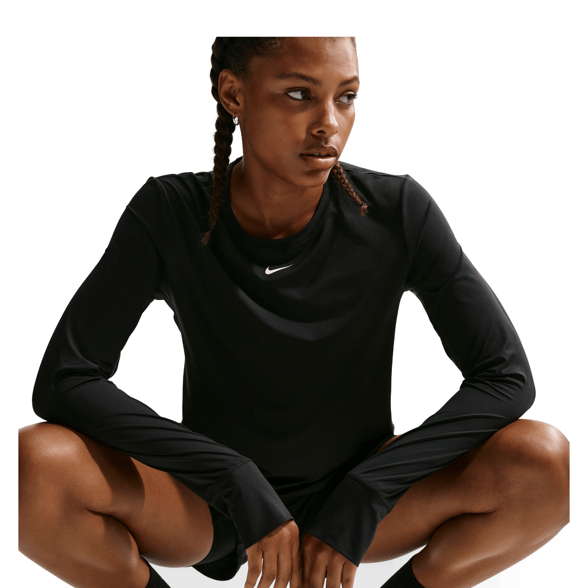 Womens Nike One Classic Dri-FIT Long Sleeve Top