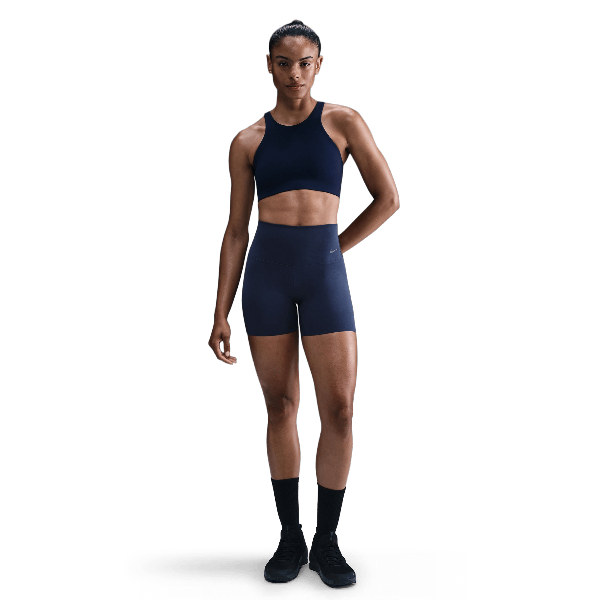 Womens Nike Zenvy Dri-FIT High-Waisted (7") Biker Shorts