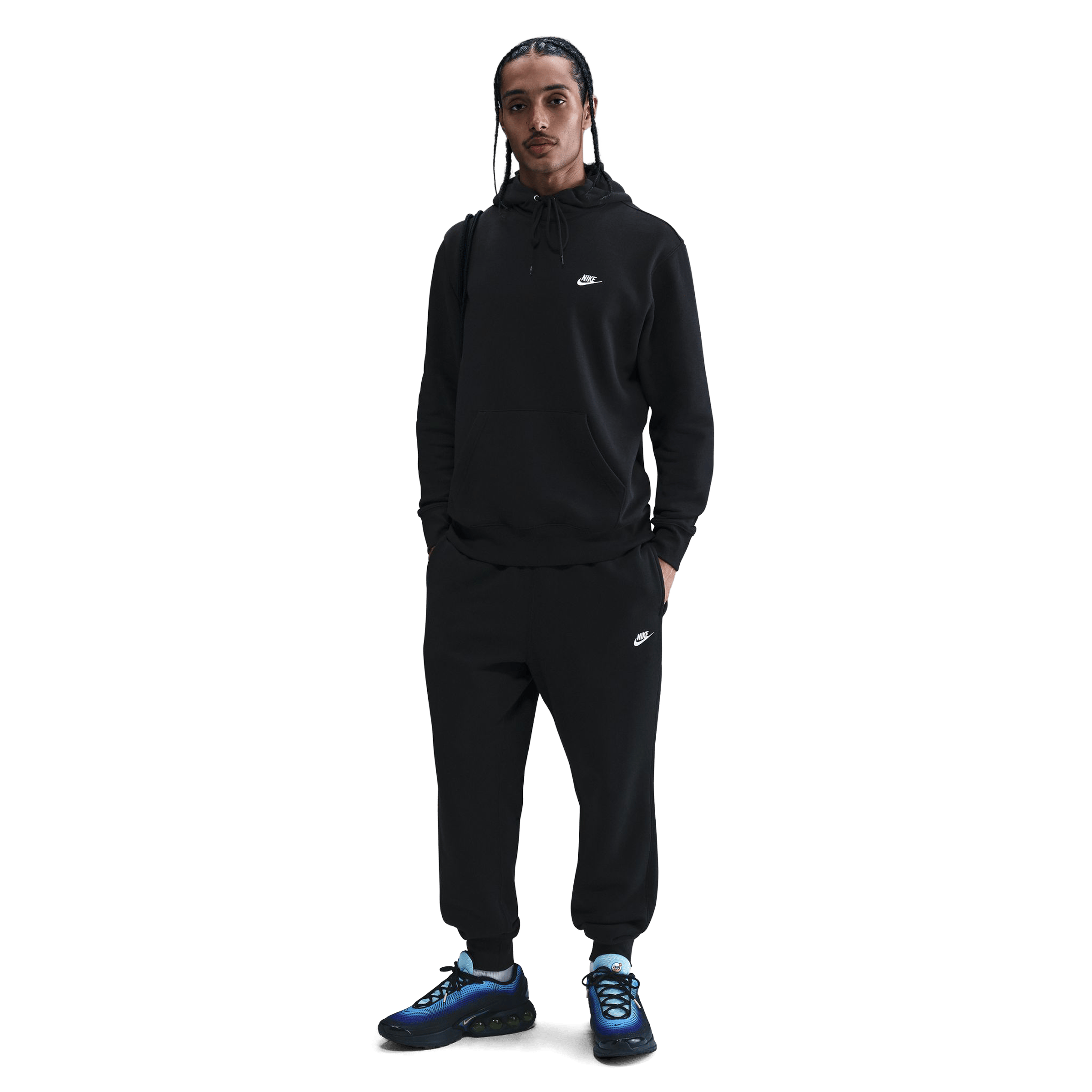 Mens Nike Pullover Fleece Hoodie