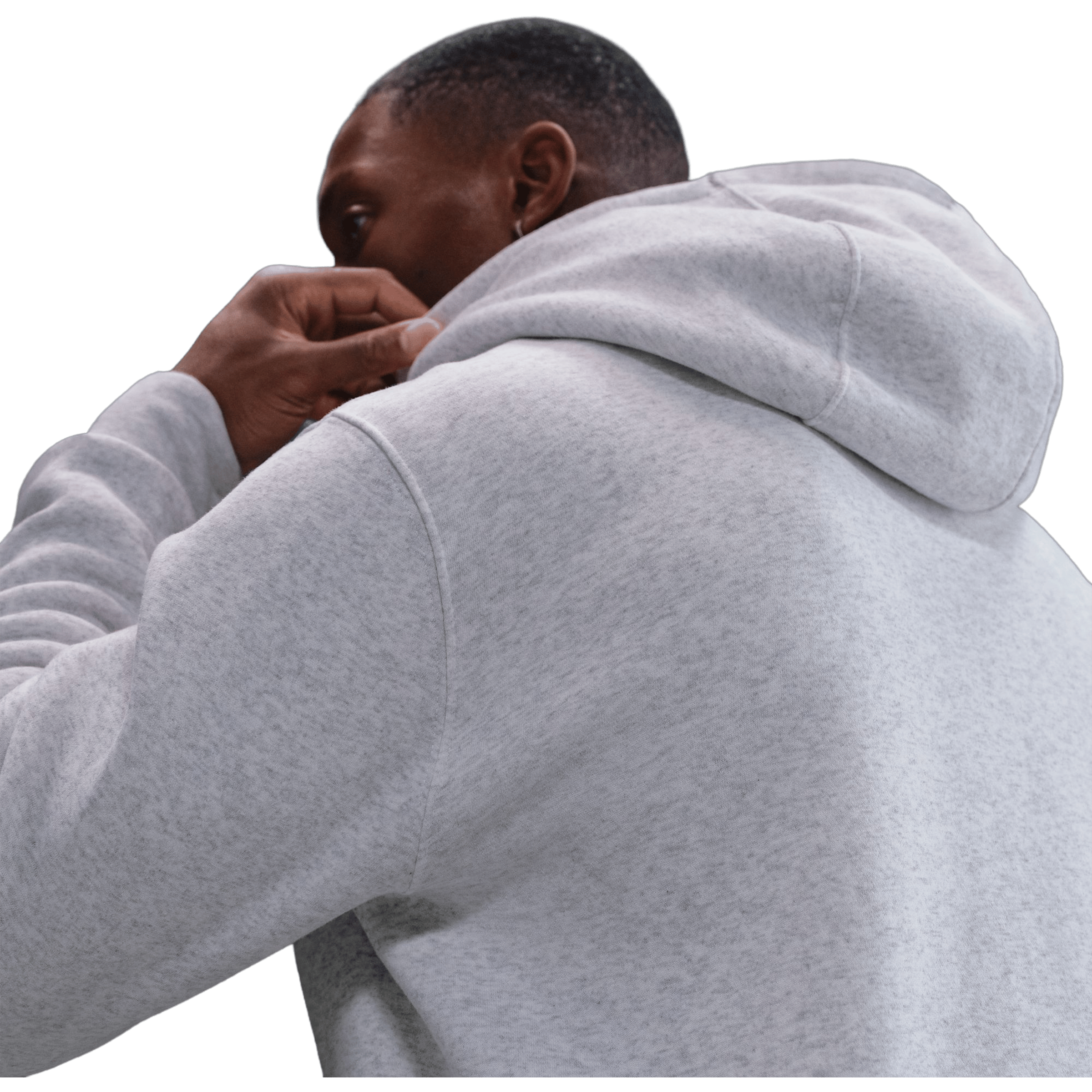 Mens Nike Club Full-Zip Fleece Hoodie
