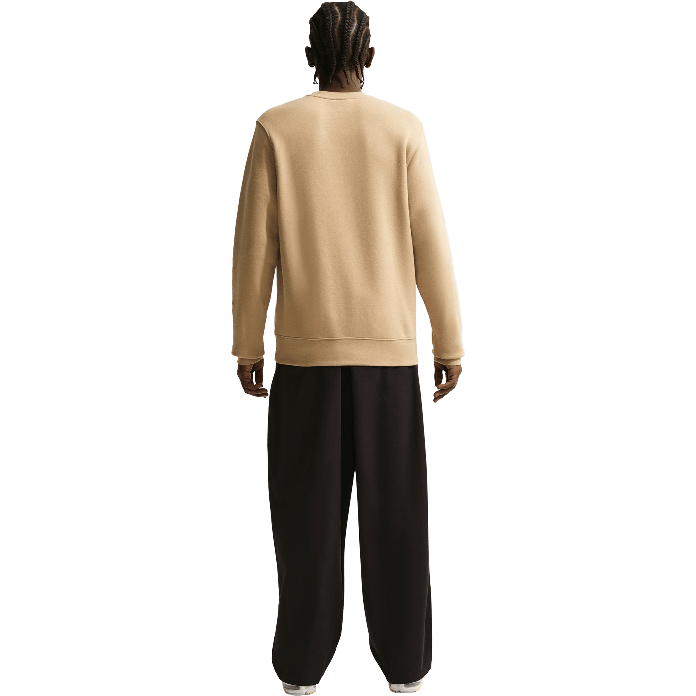 Mens Nike Fleece Crew Top