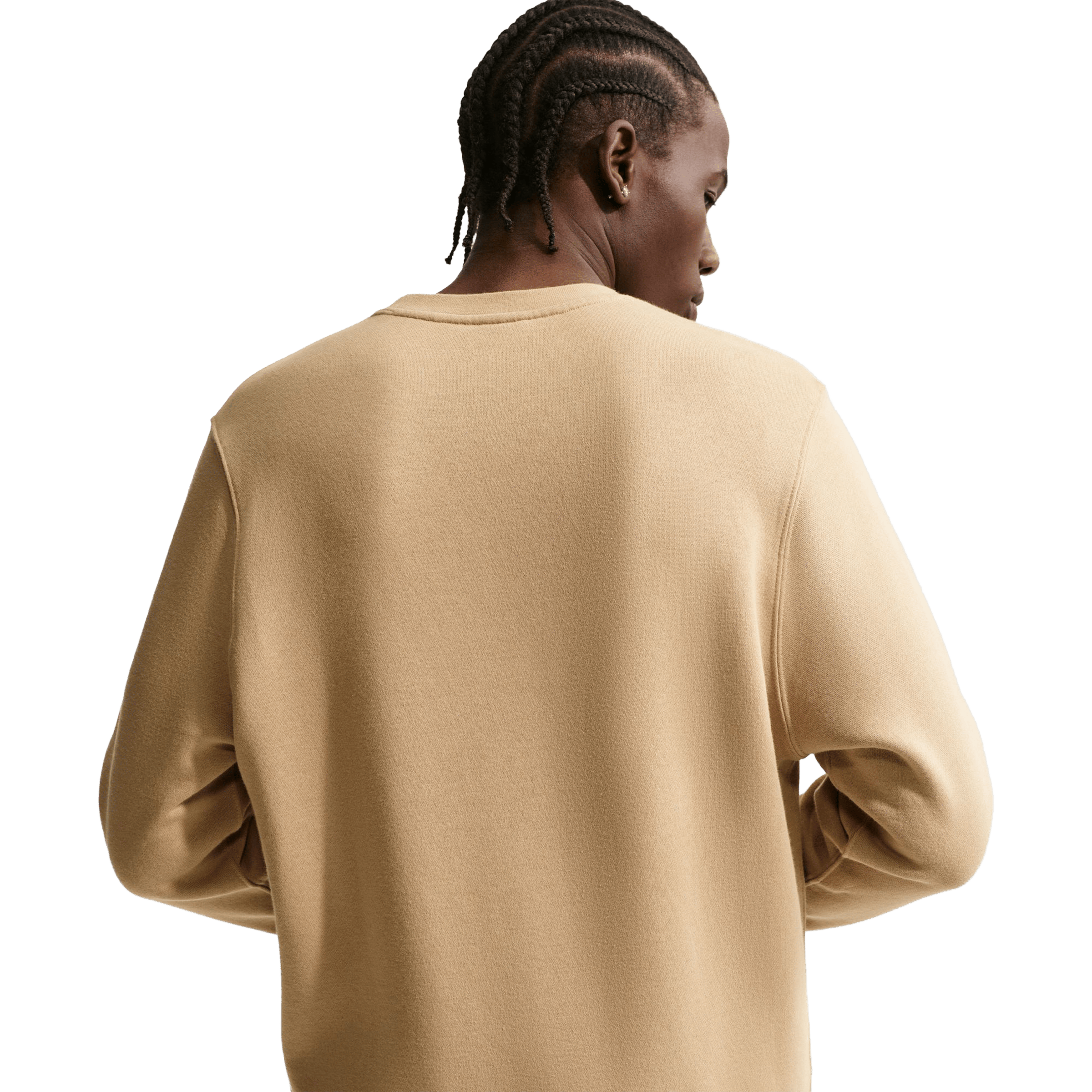 Mens Nike Fleece Crew Top