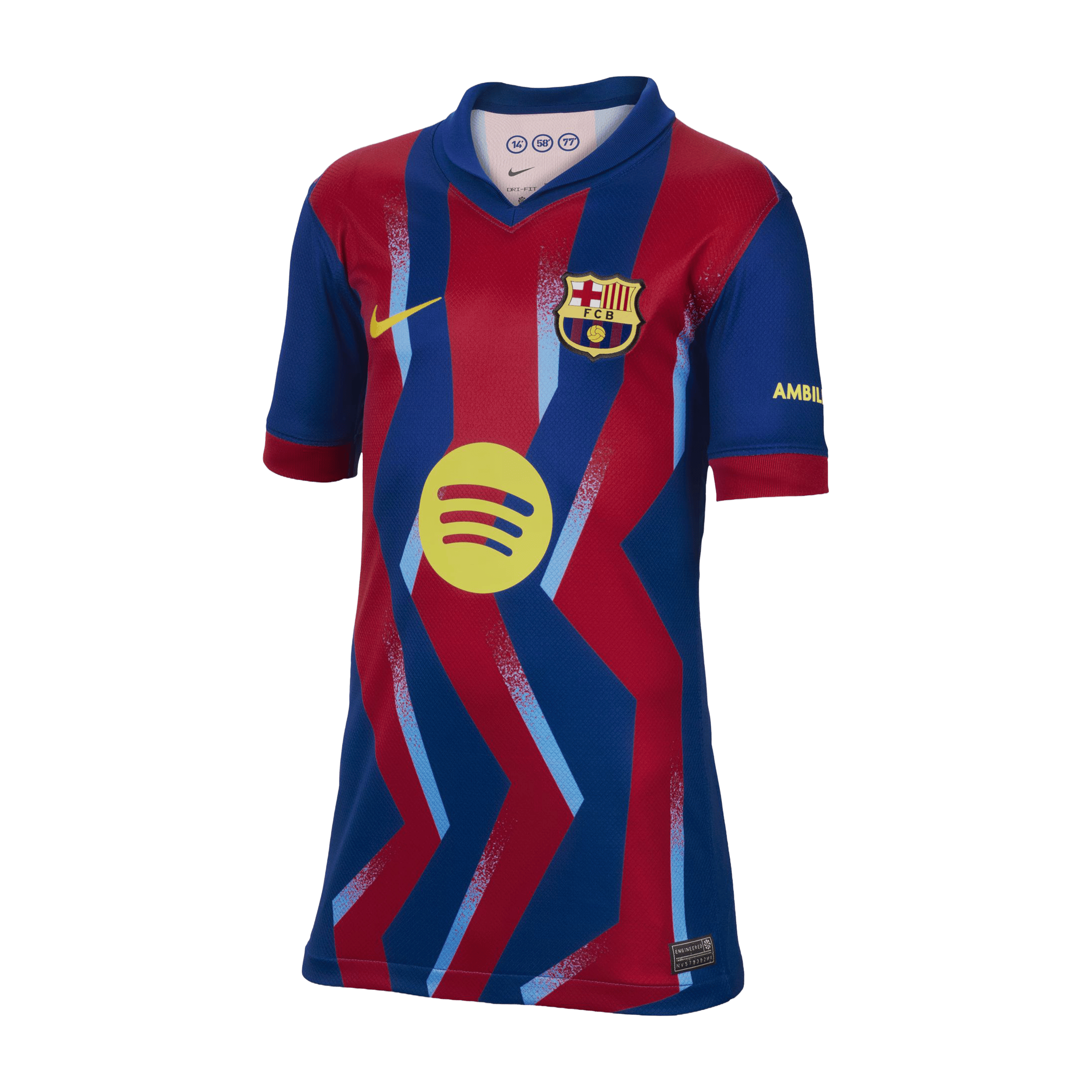 Kids Nike FC Barcelona 25/26 (Older Kids) Stadium Fourth Replica Football Jersey
