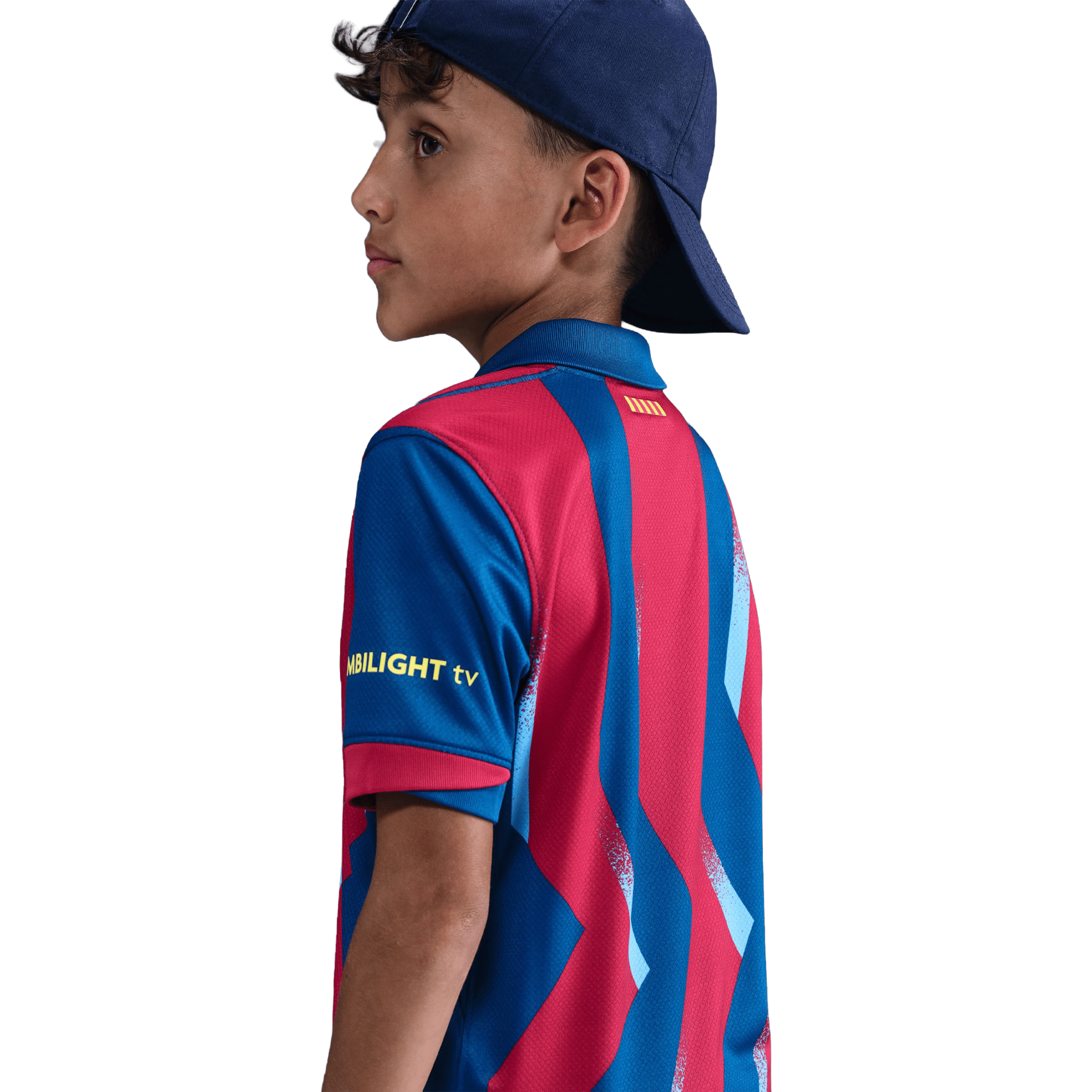 Kids Nike FC Barcelona 25/26 (Older Kids) Stadium Fourth Replica Football Jersey