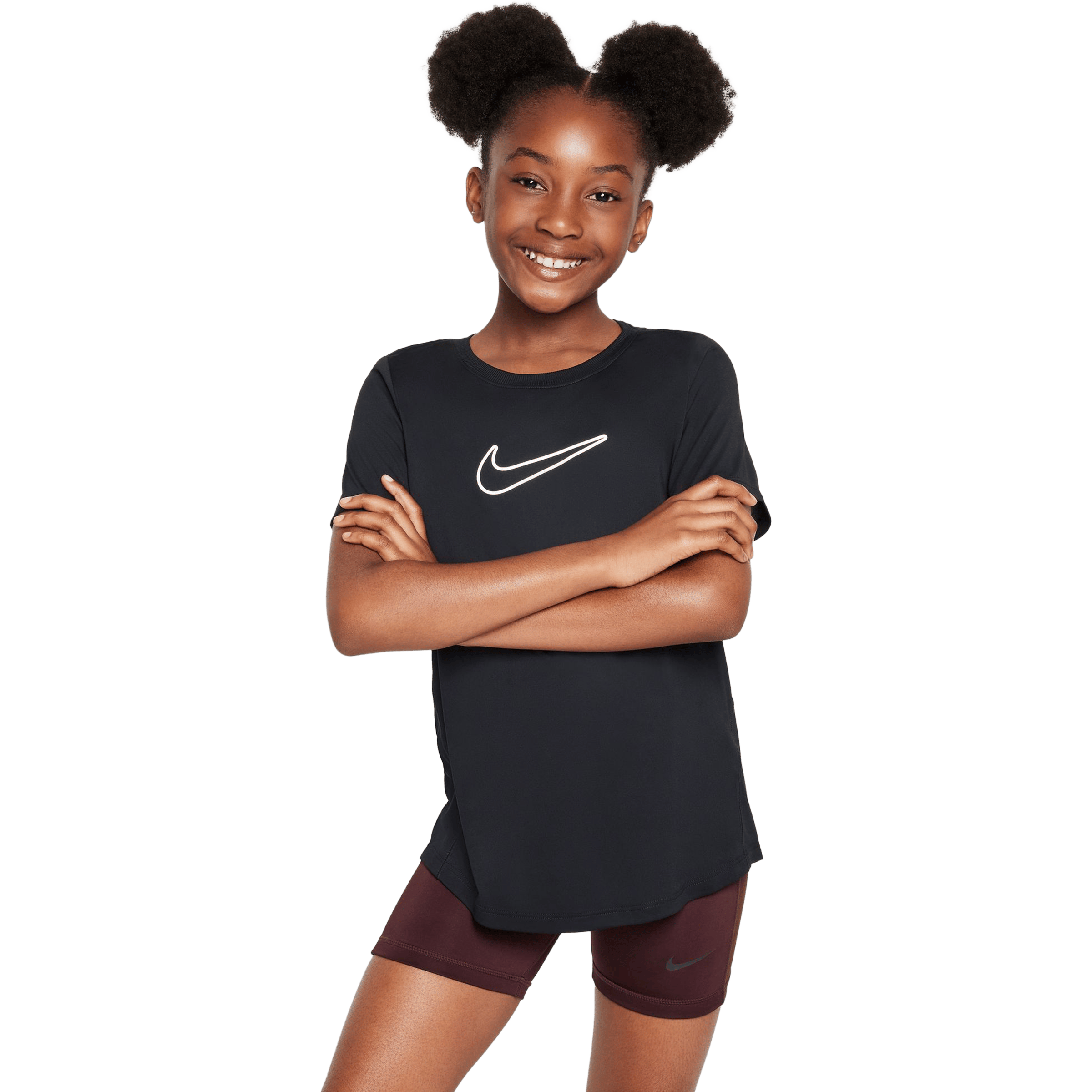 Kids Nike One Fitted Dri-FIT Tee