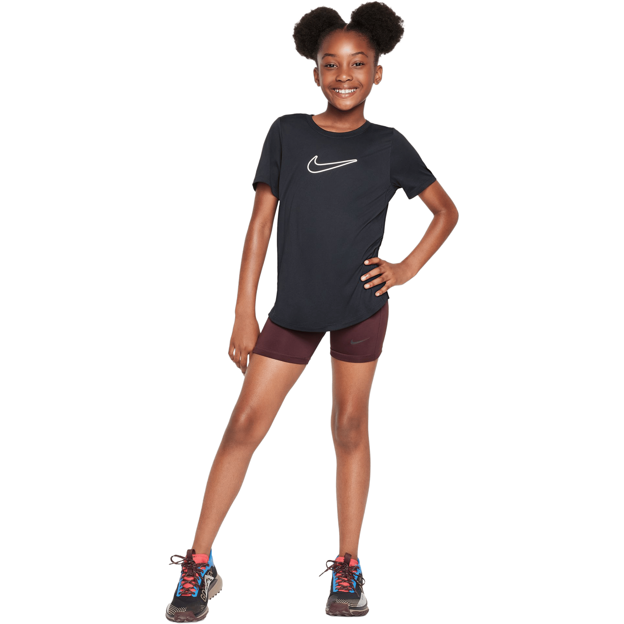 Kids Nike One Fitted Dri-FIT Tee