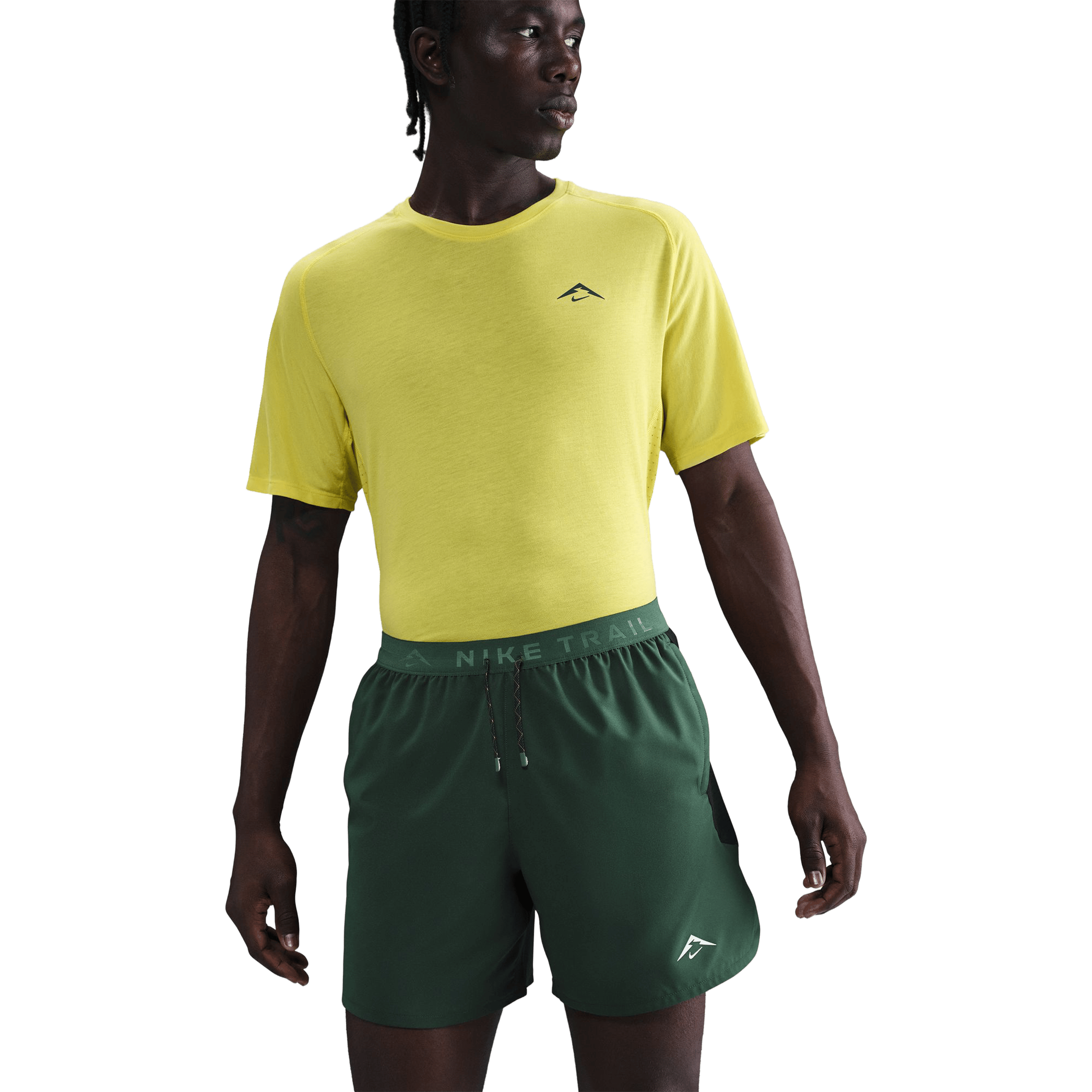 Mens Nike Trail Dri-FIT 6" Brief-Lined Running Shorts