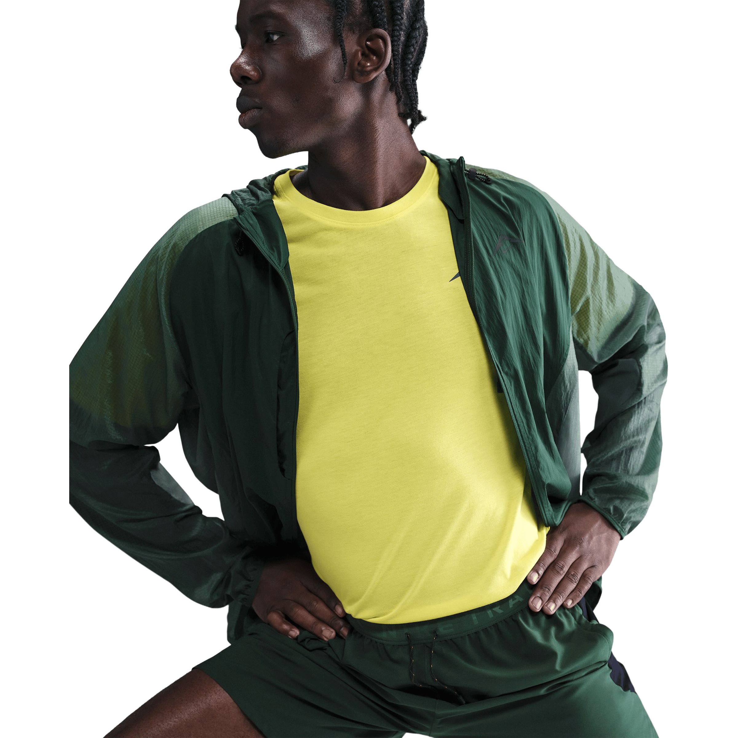Mens Nike Trail Dri-FIT 6" Brief-Lined Running Shorts