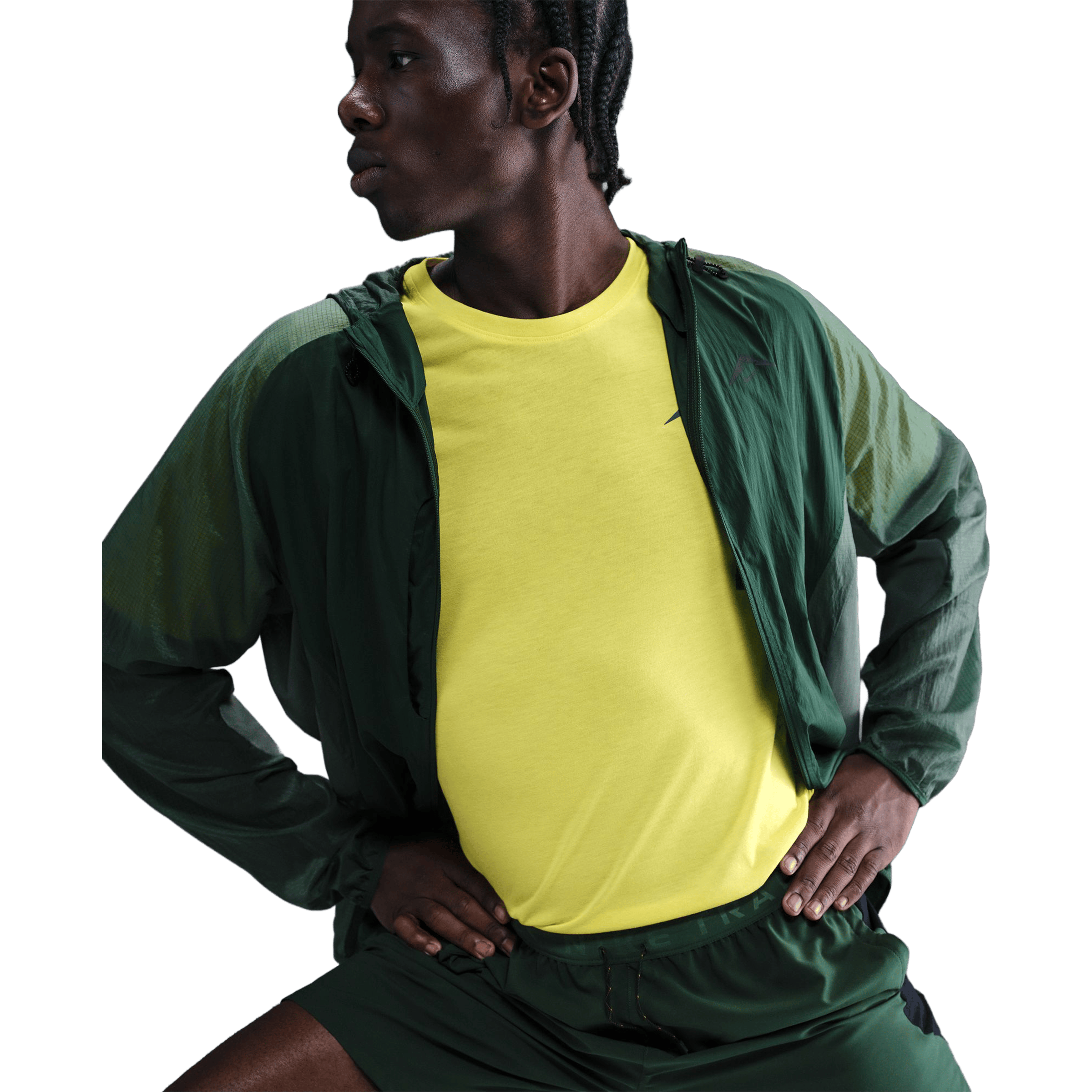 Mens Nike Trail Dri-FIT 6" Brief-Lined Running Shorts