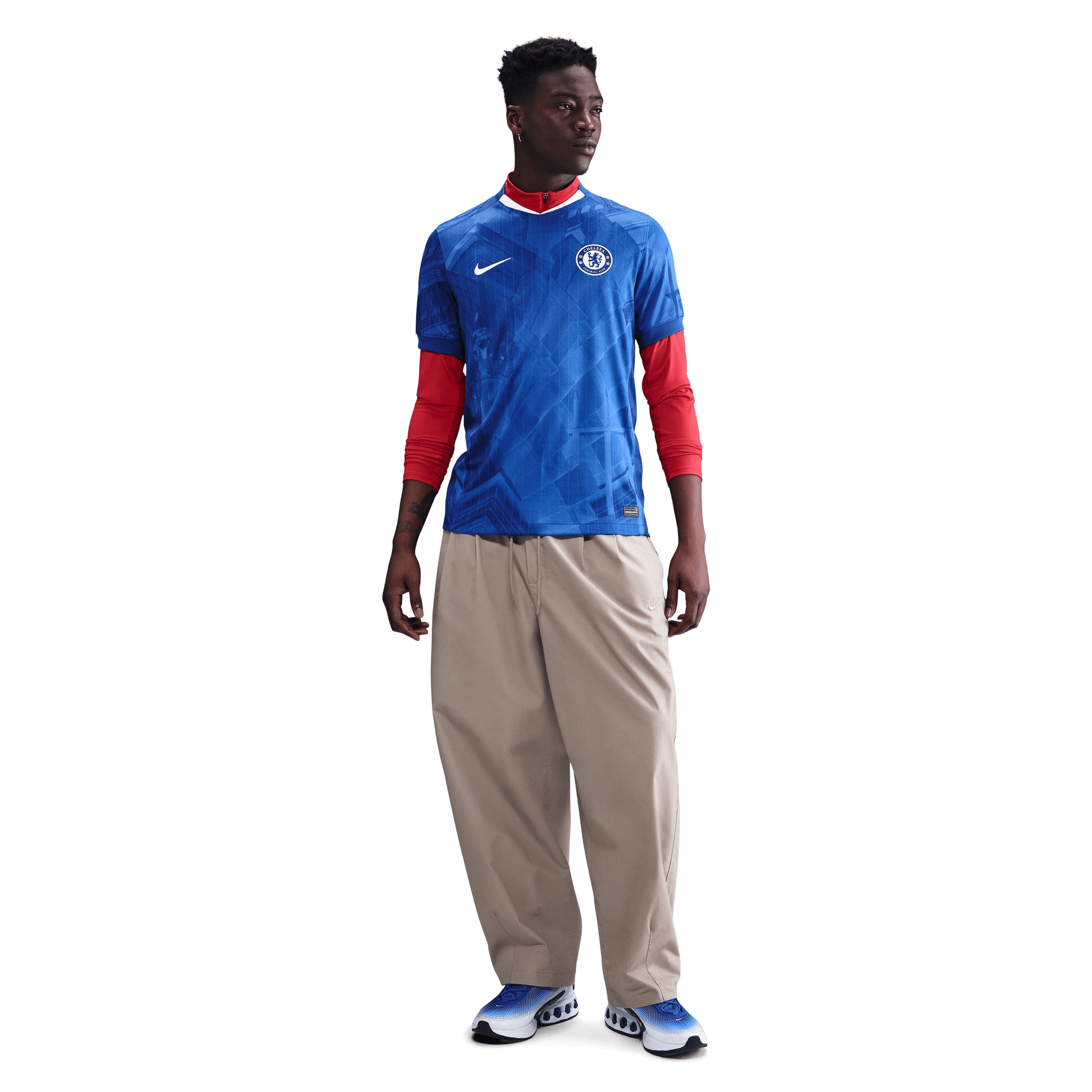 Mens Nike Chelsea FC 25/26 Stadium Home Replica Football Jersey