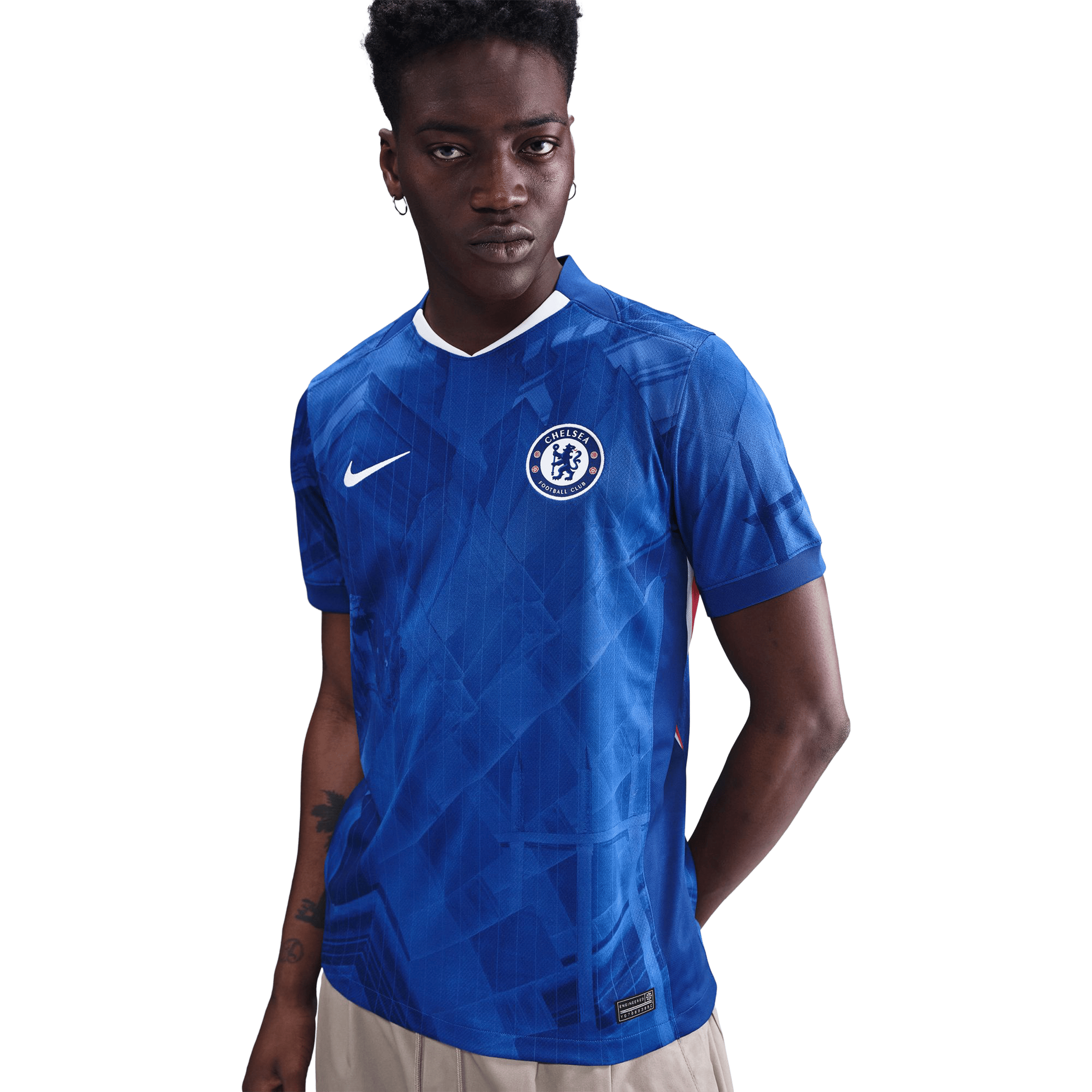 Mens Nike Chelsea FC 25/26 Stadium Home Replica Football Jersey