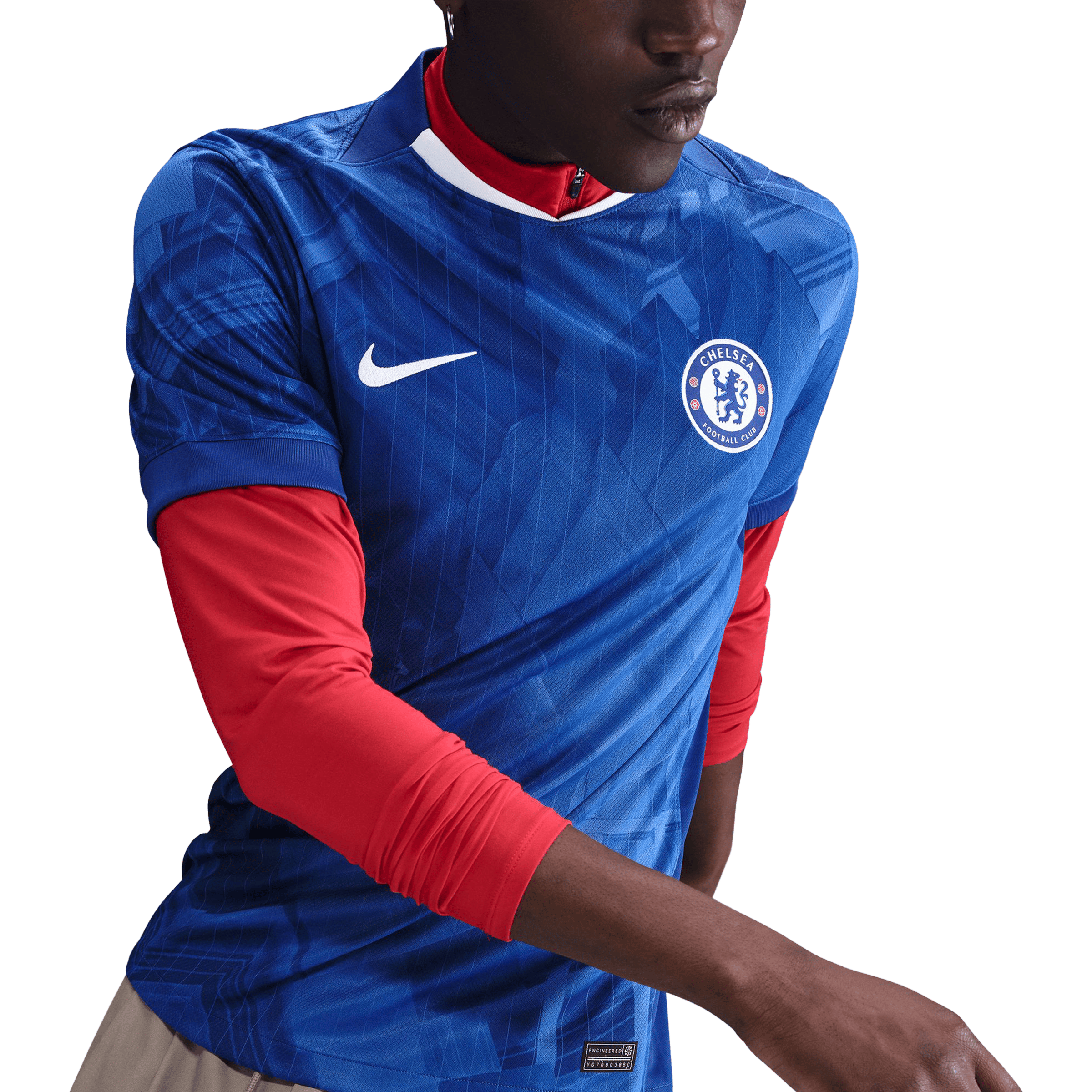 Mens Nike Chelsea FC 25/26 Stadium Home Replica Football Jersey