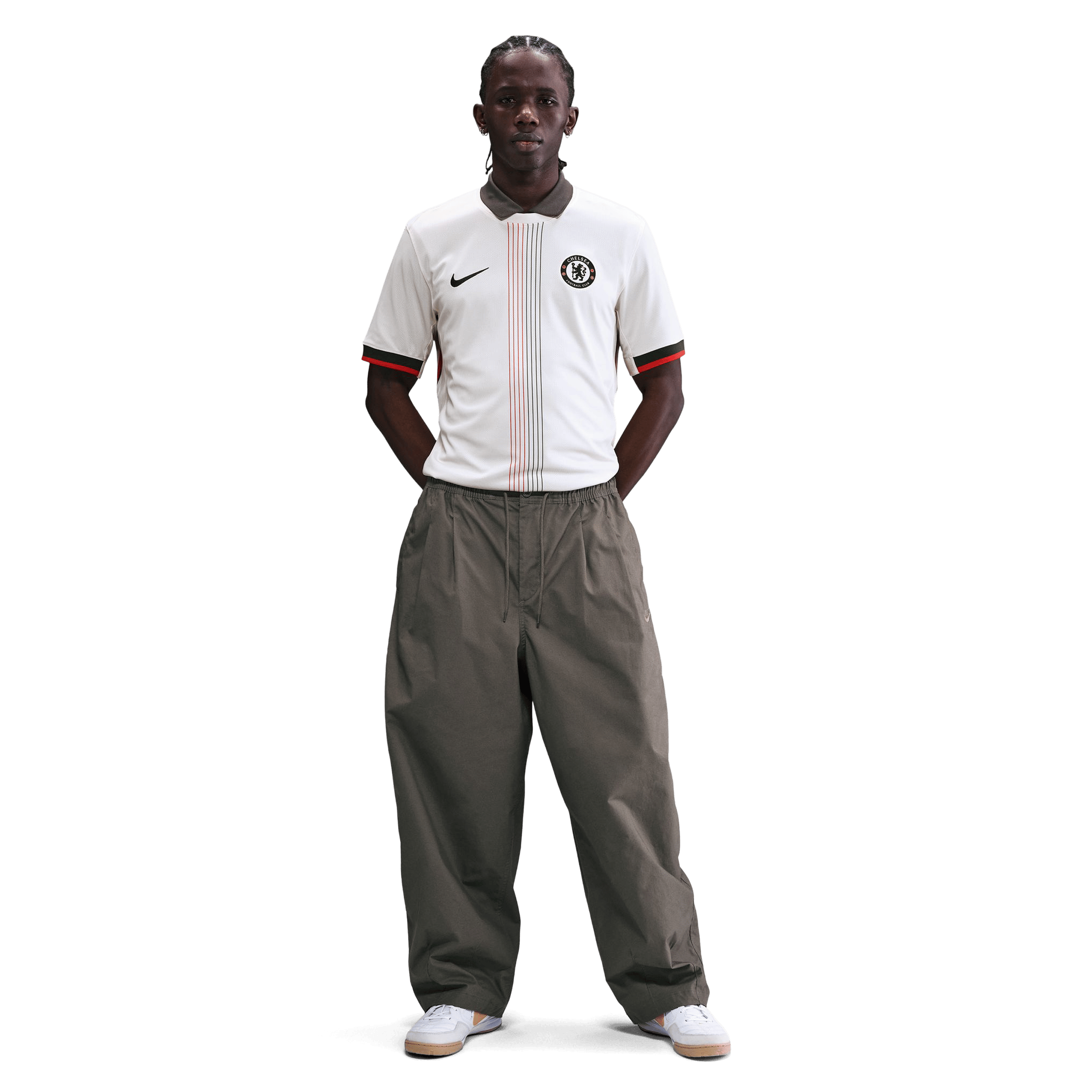 Mens Nike Chelsea FC 25/26 Stadium Away Replica Football Jersey