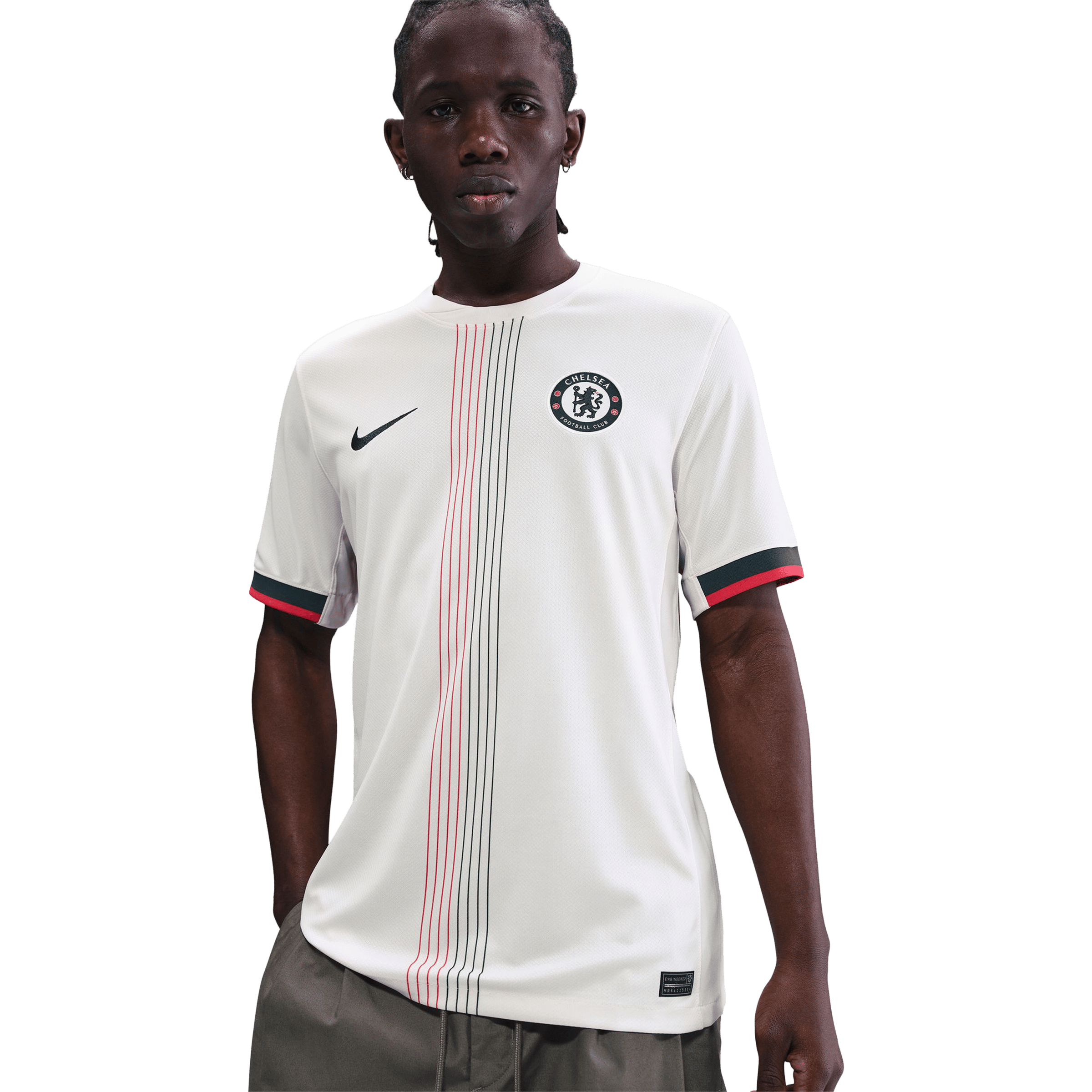 Mens Nike Chelsea FC 25/26 Stadium Away Replica Football Jersey
