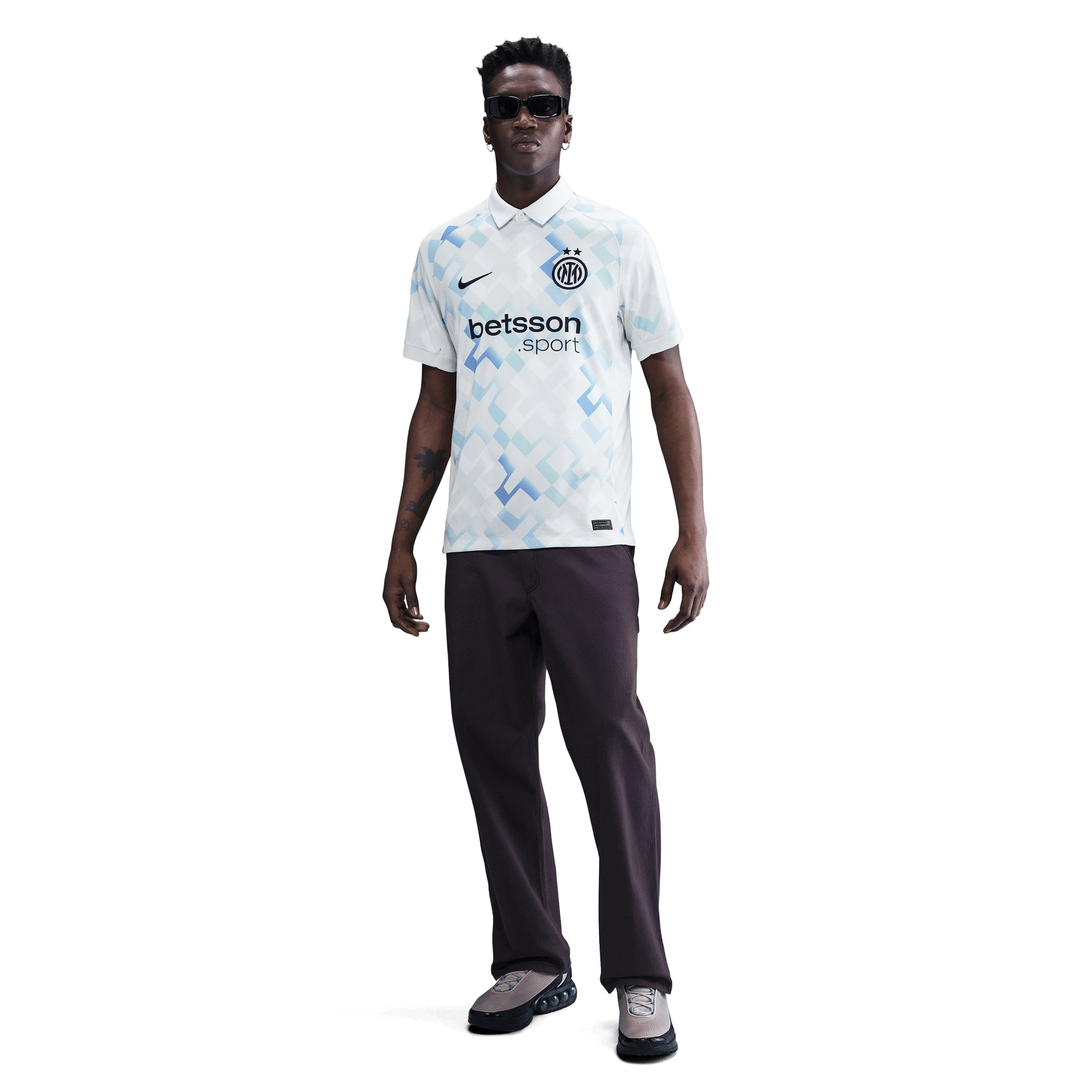 Mens Nike Inter Milan 25/26 Stadium Away Replica Football Jersey