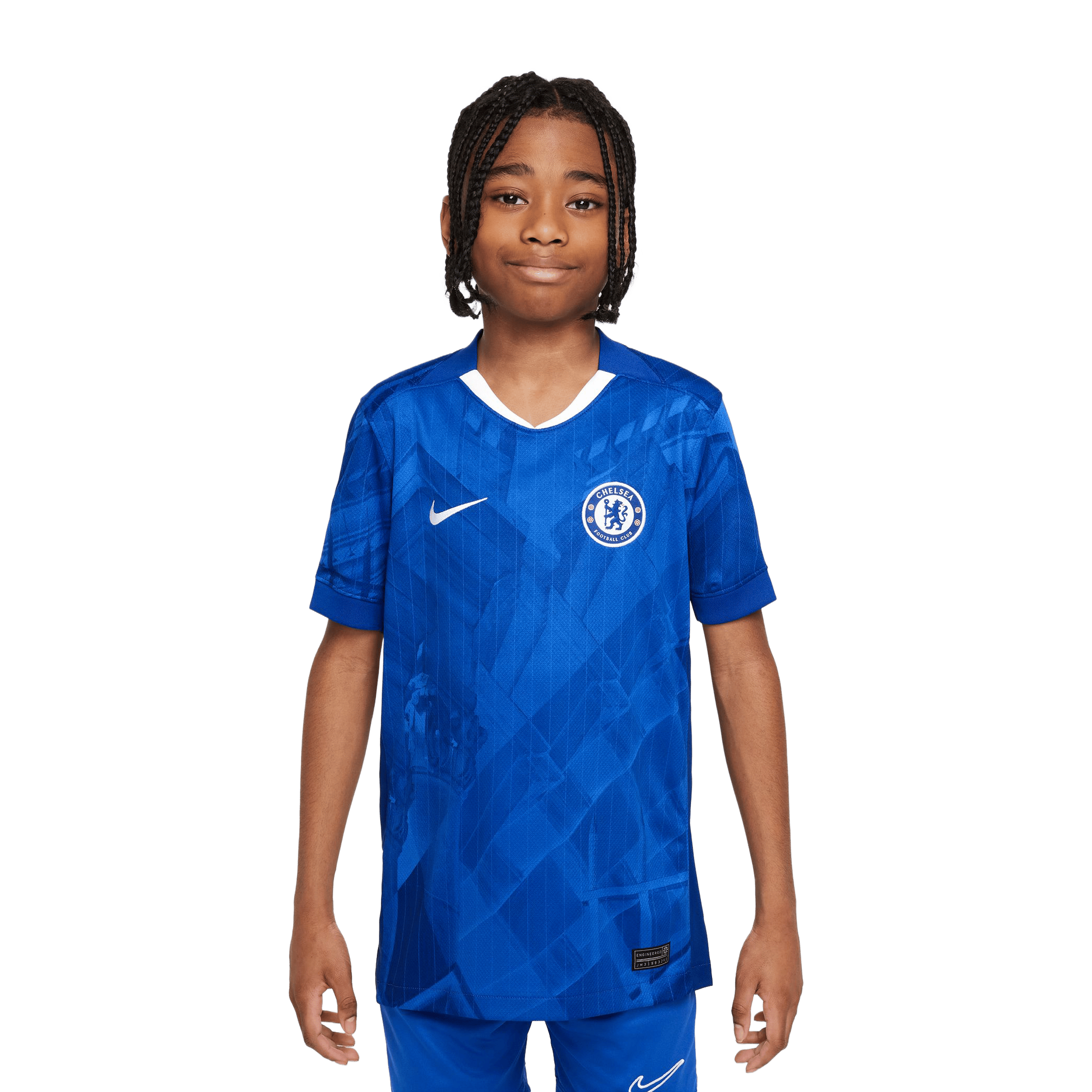 Kids Nike Chelsea 25/26 Stadium Home Replica Football Jersey