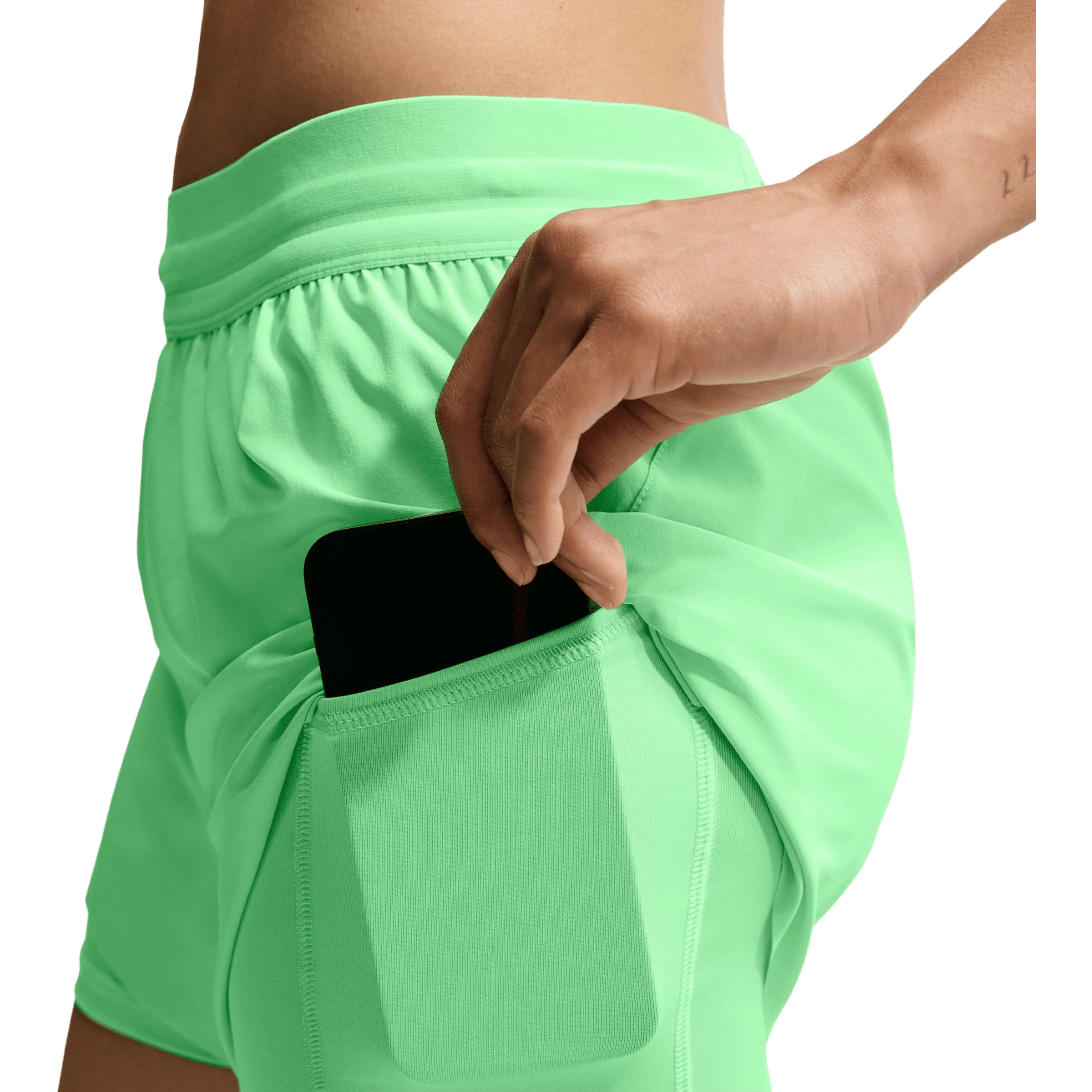 Womens Nike Swift Dri-FIT Mid-Rise 2-in-1 Running Shorts