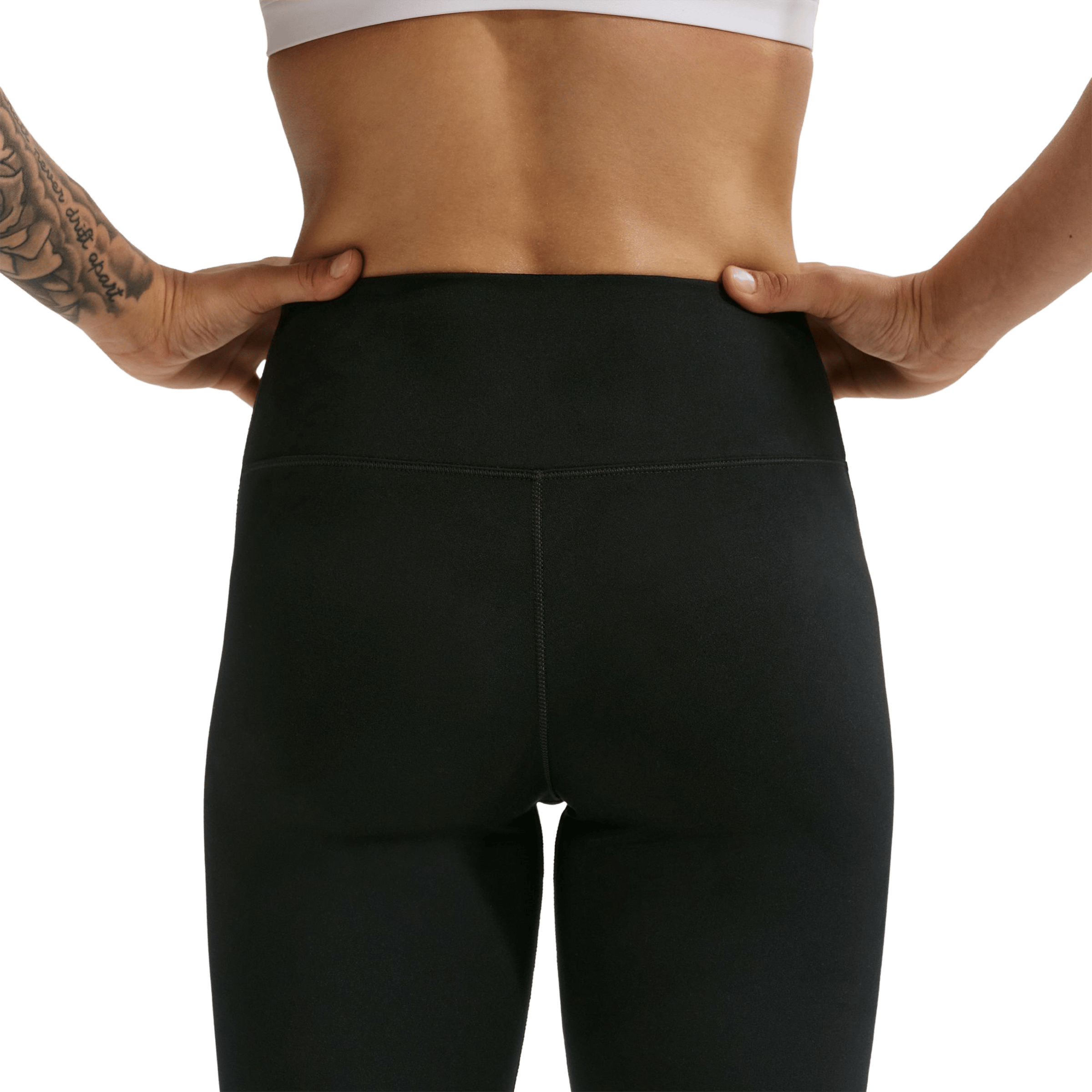 Womens Nike One Seamless Front High-Waisted Full-Length Leggings