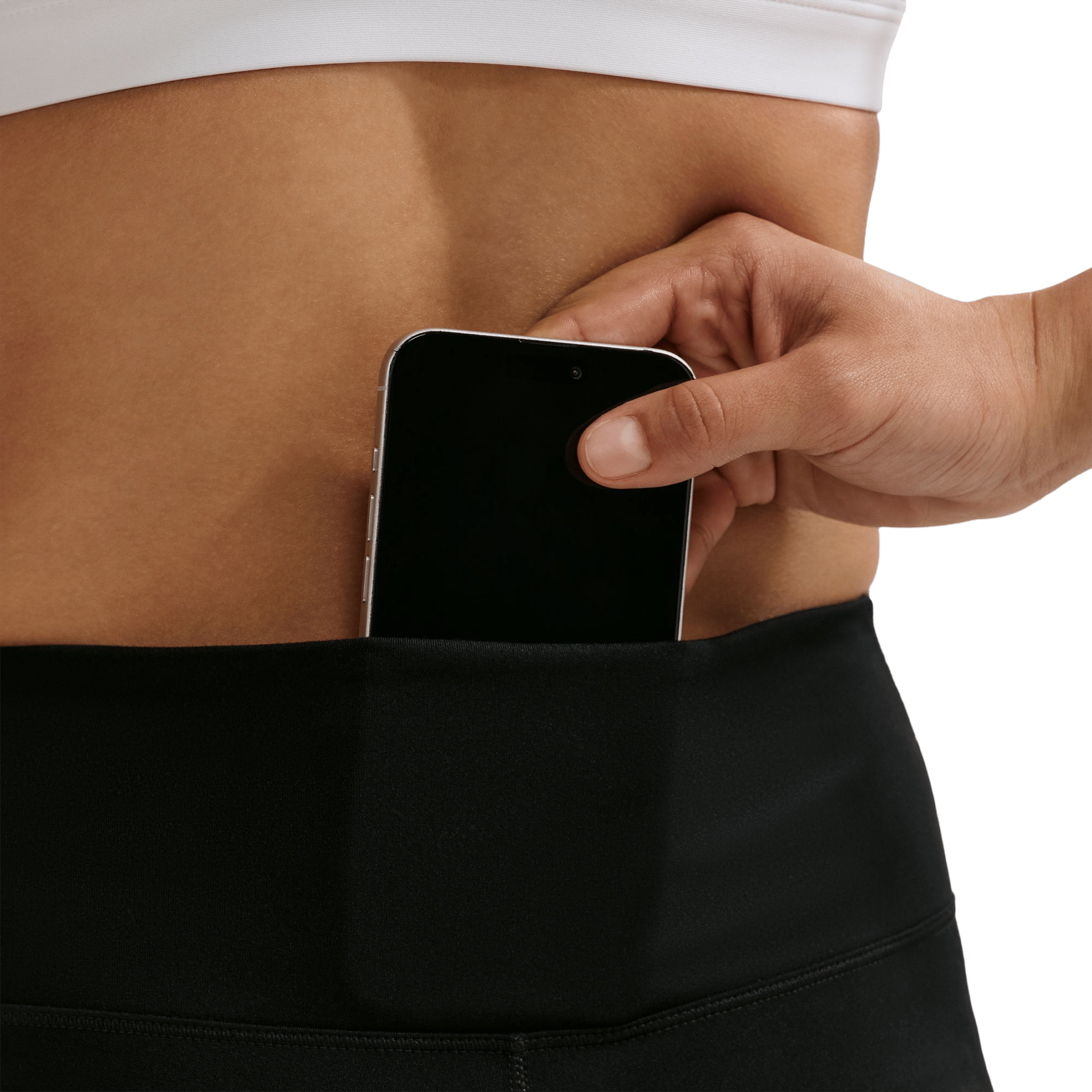 Womens Nike One Seamless Front High-Waisted Full-Length Leggings