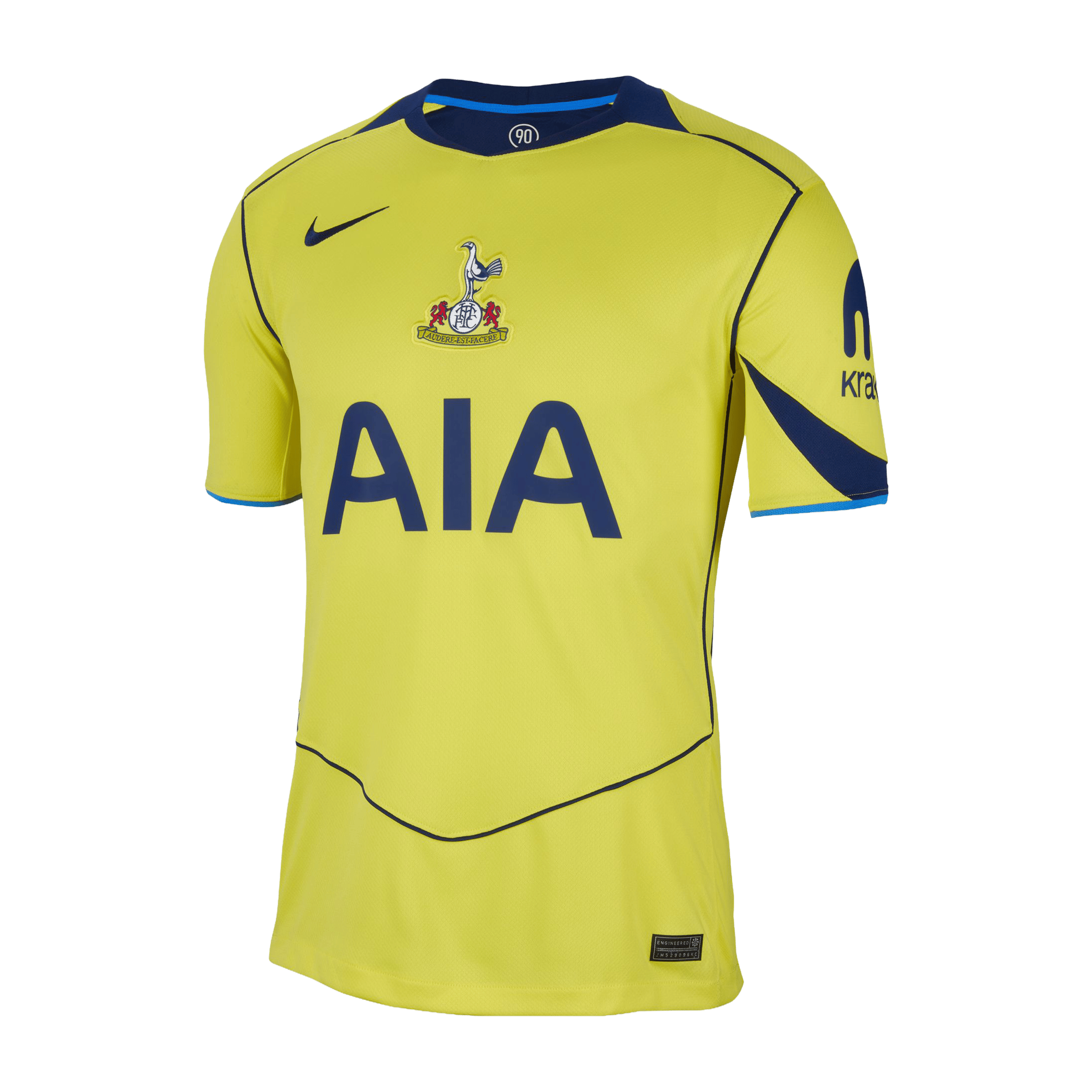 Mens Nike Tottenham Hotspur 25/26 Stadium Third Replica Football Jersey